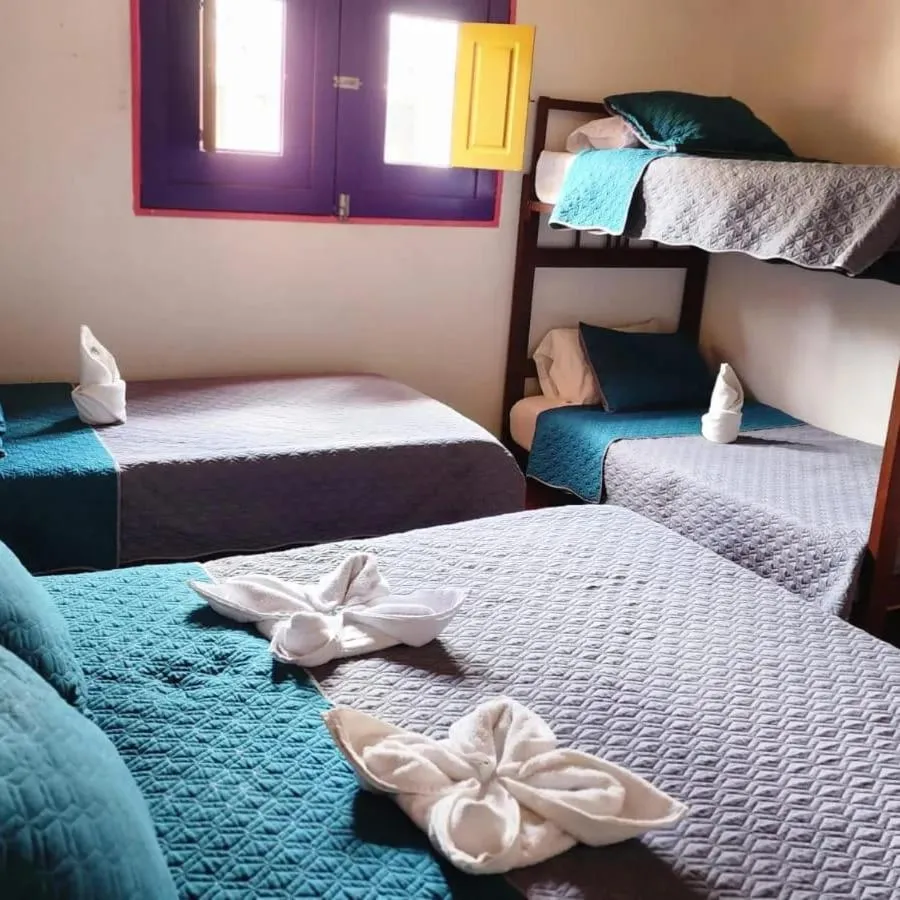 Bed in Hostal Palmas De Cocora