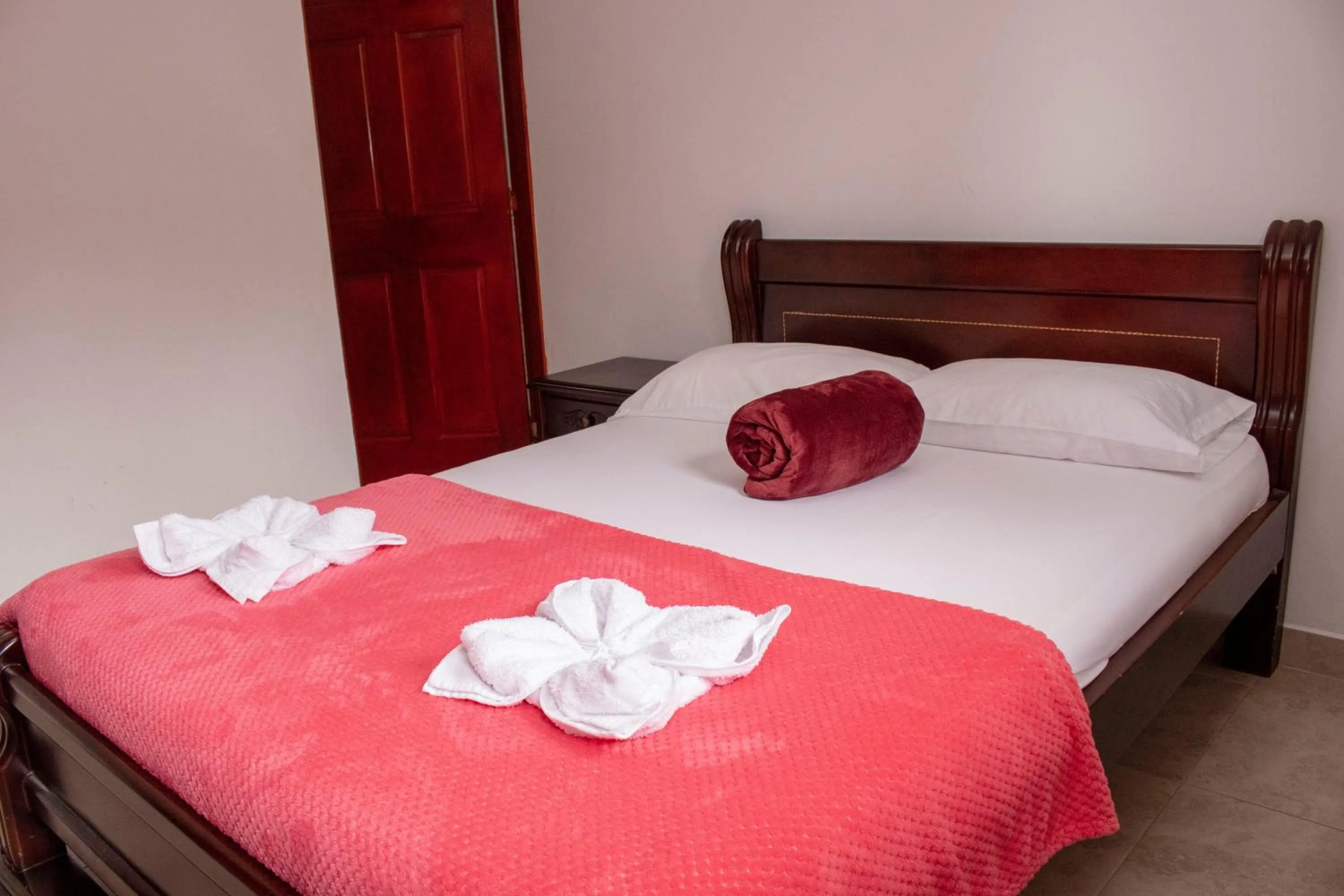 Bed in Hostal Palmas De Cocora