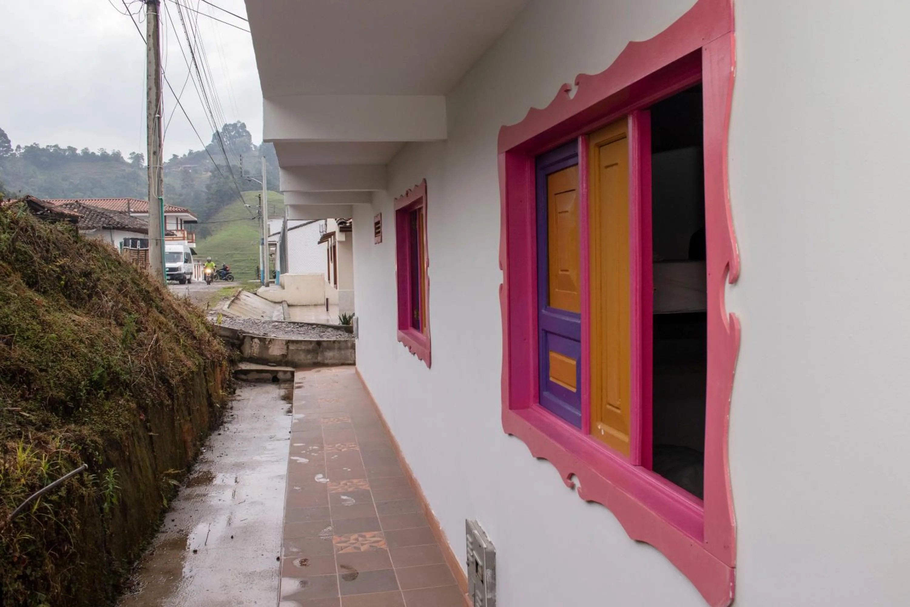 Property building in Hostal Palmas De Cocora