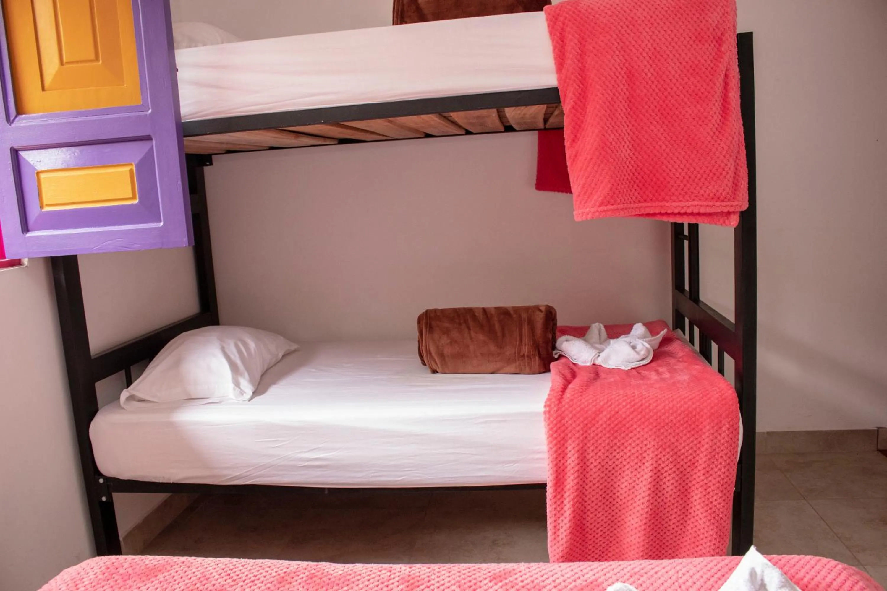 Bed in Hostal Palmas De Cocora
