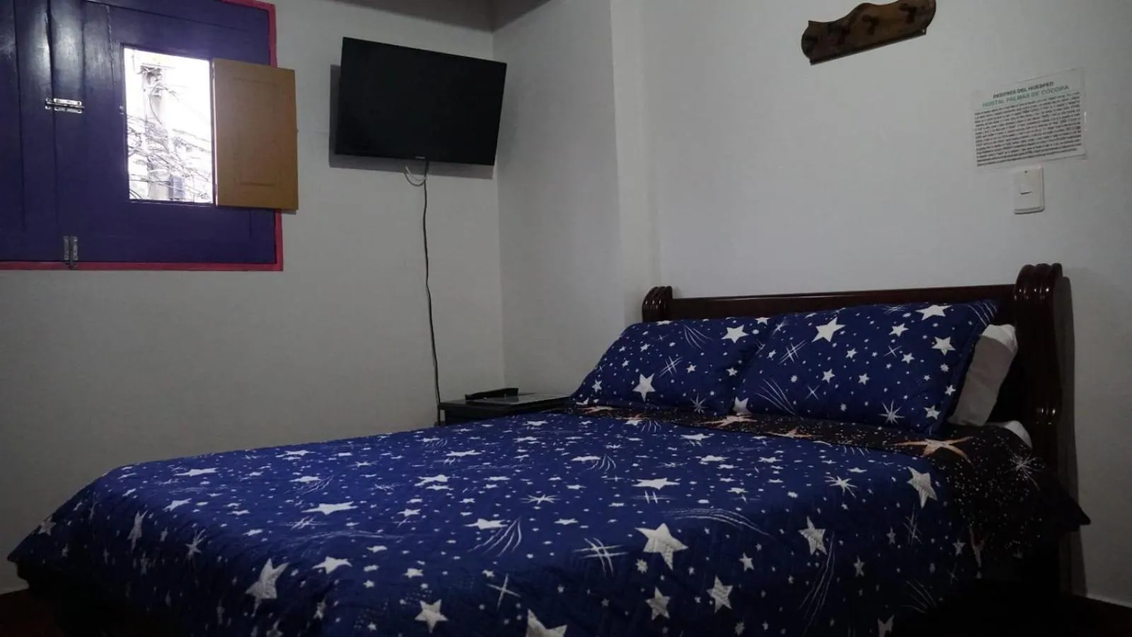 Bed in Hostal Palmas De Cocora