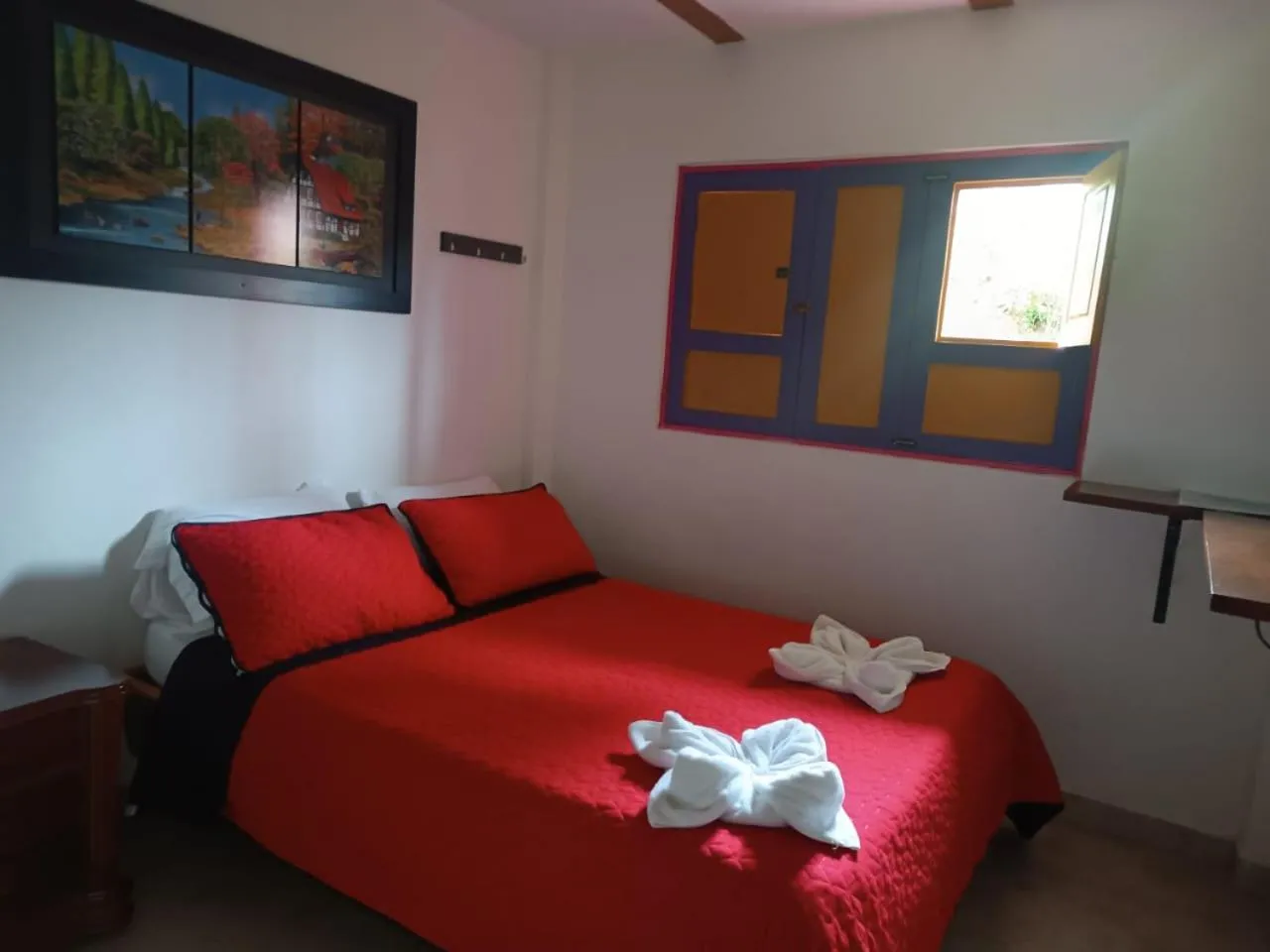Bed in Hostal Palmas De Cocora
