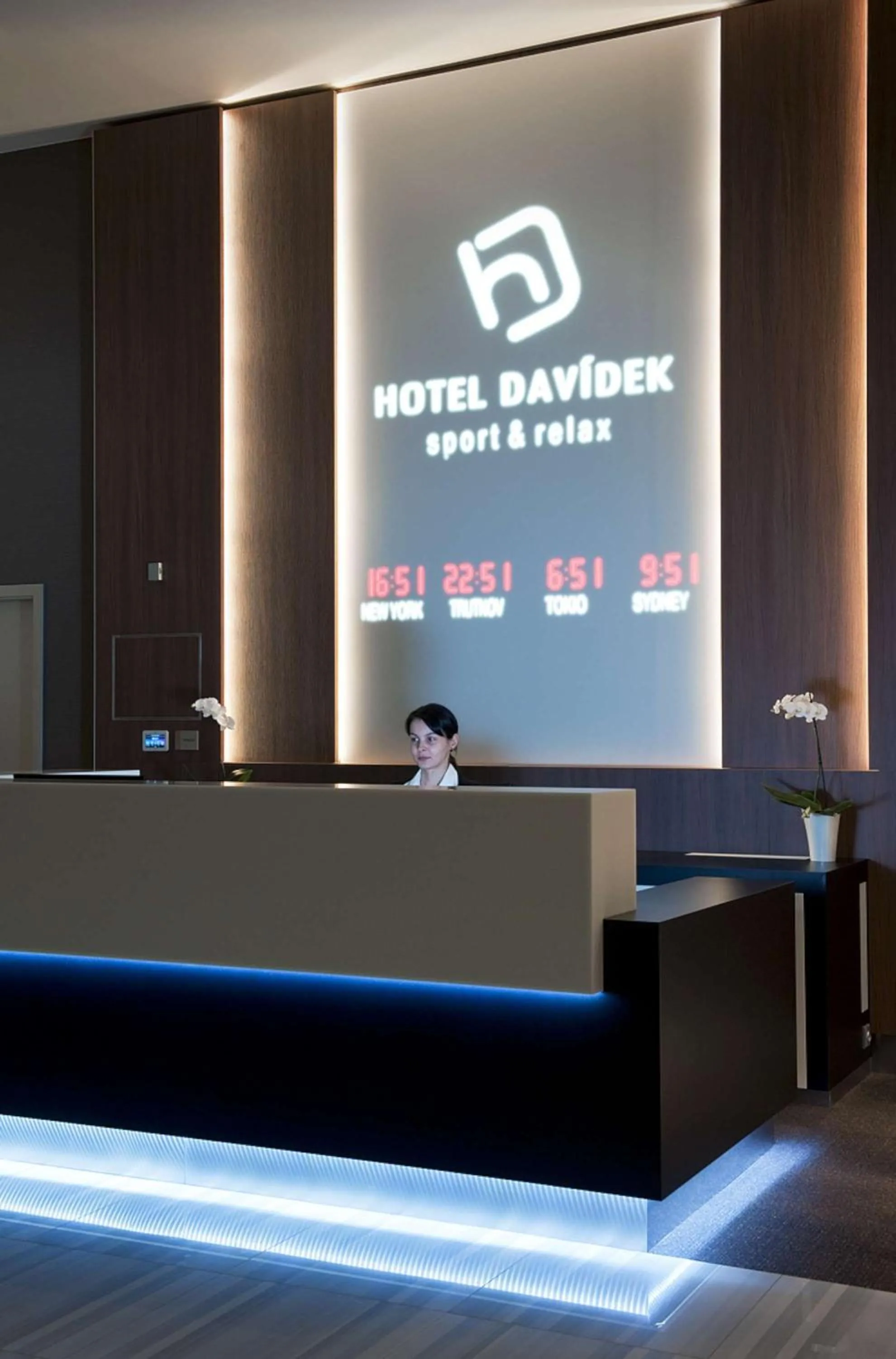 Lobby or reception in Sport & Relax Hotel Davidek