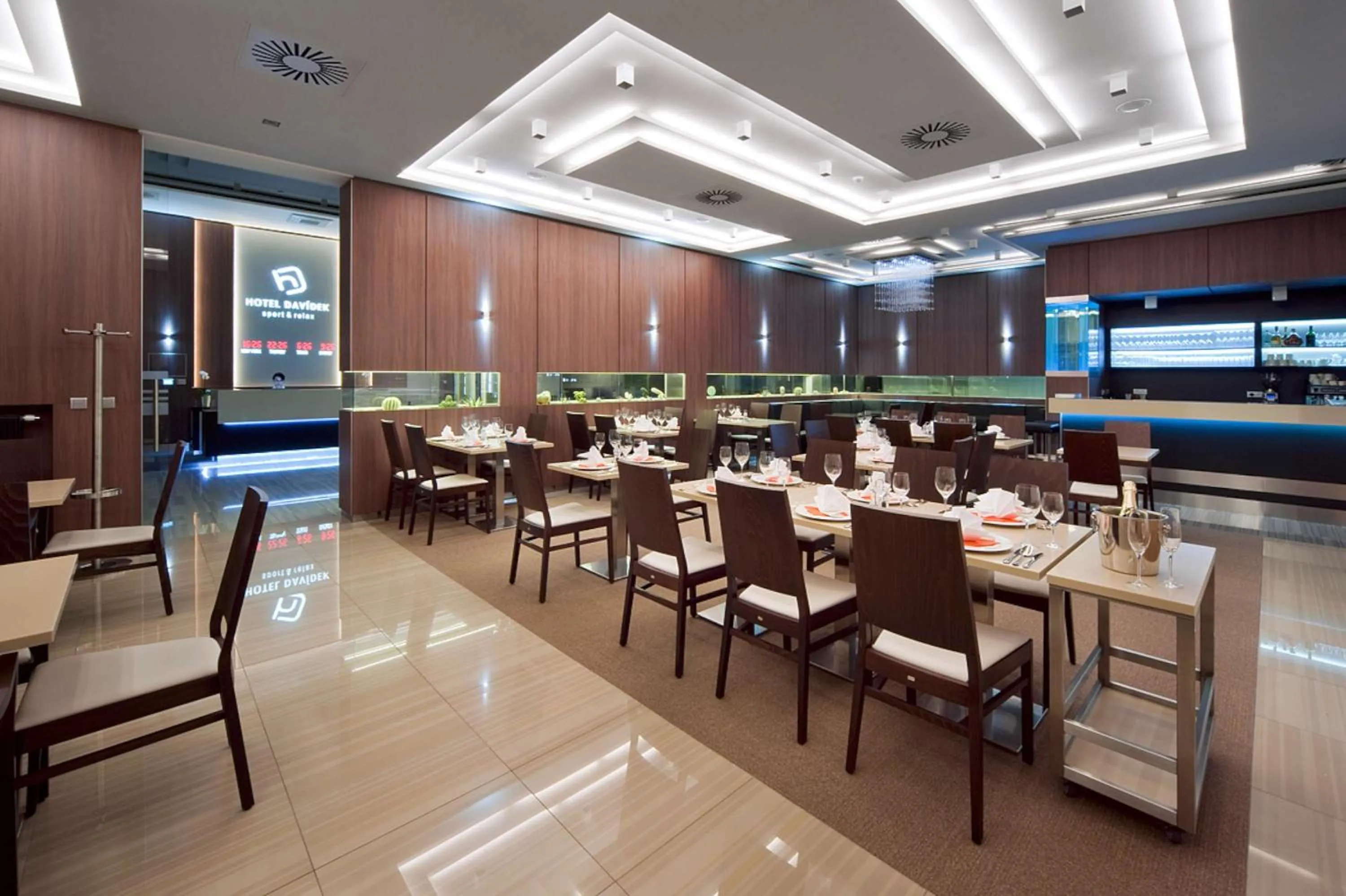 Restaurant/places to eat in Sport & Relax Hotel Davidek