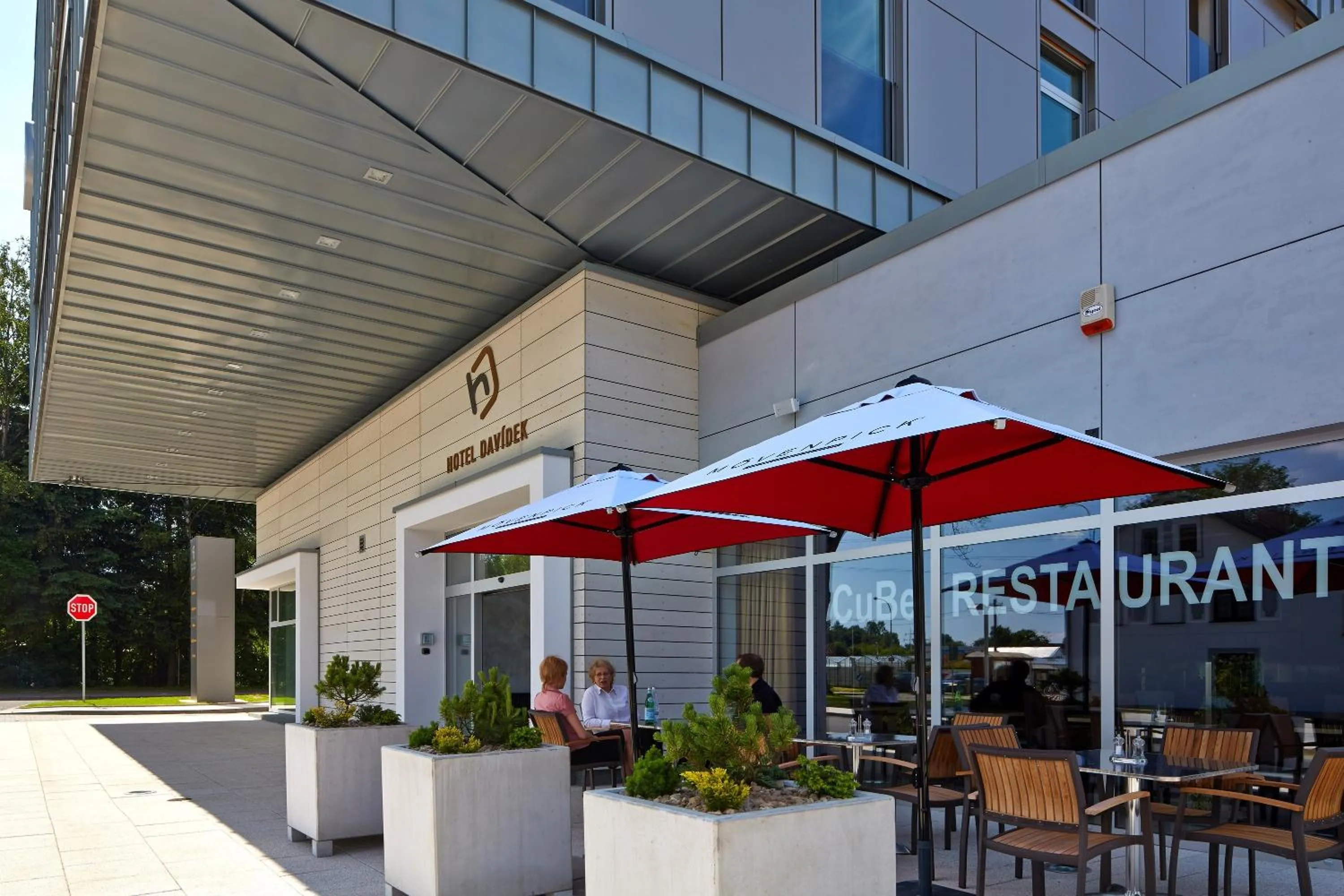 Facade/entrance in Sport & Relax Hotel Davidek