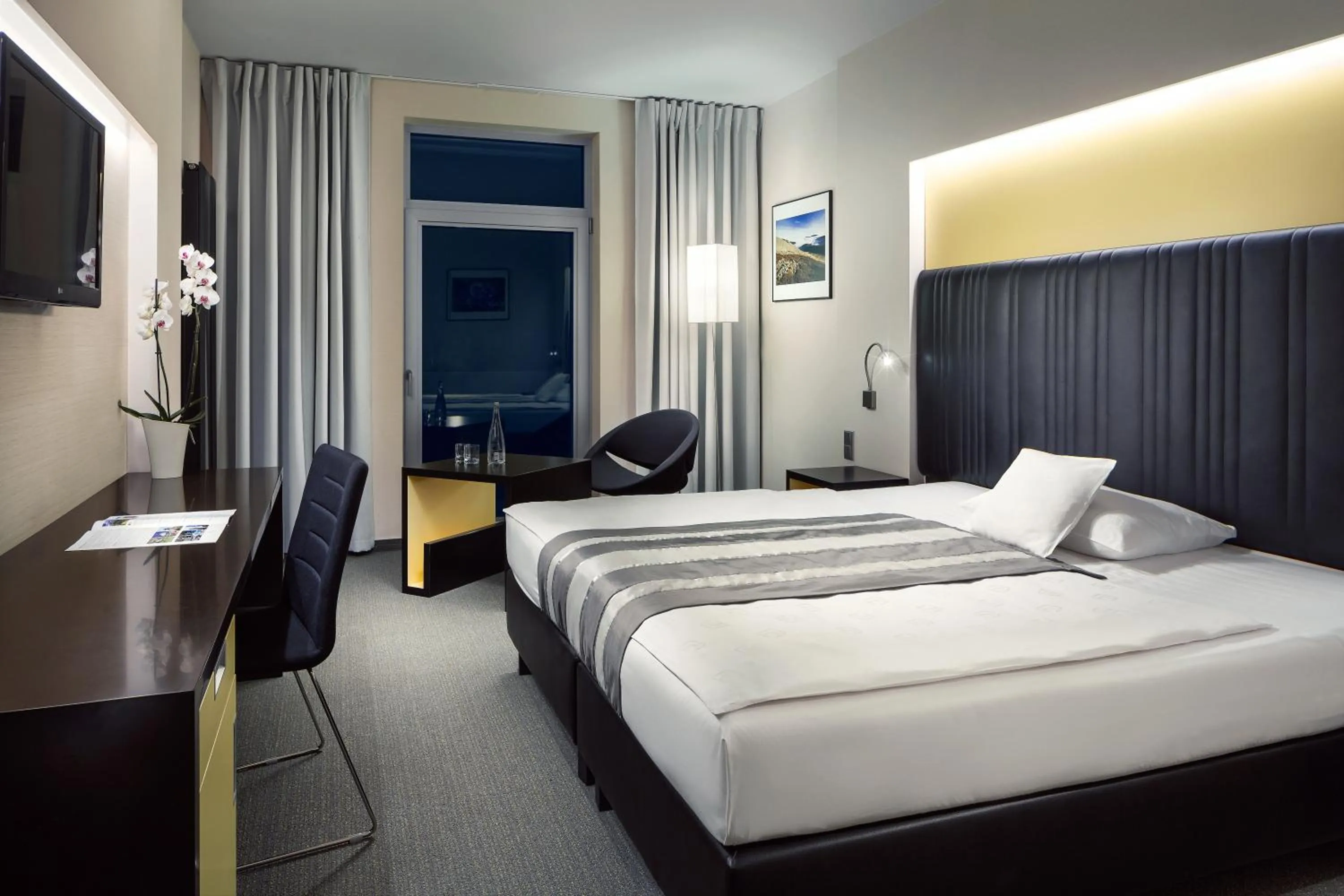 Bedroom, Bed in Sport & Relax Hotel Davidek