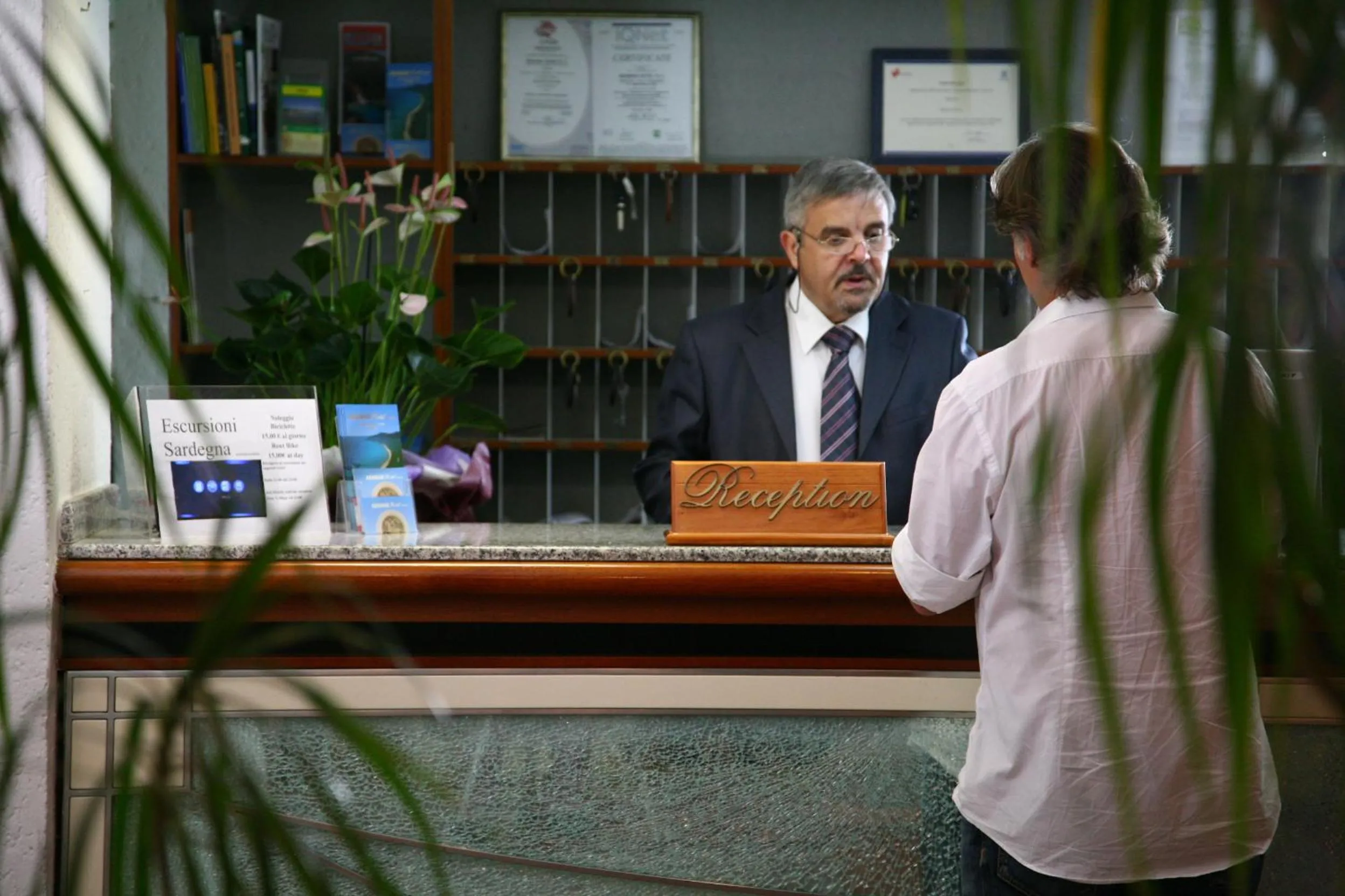 Lobby or reception in Abamar Hotel