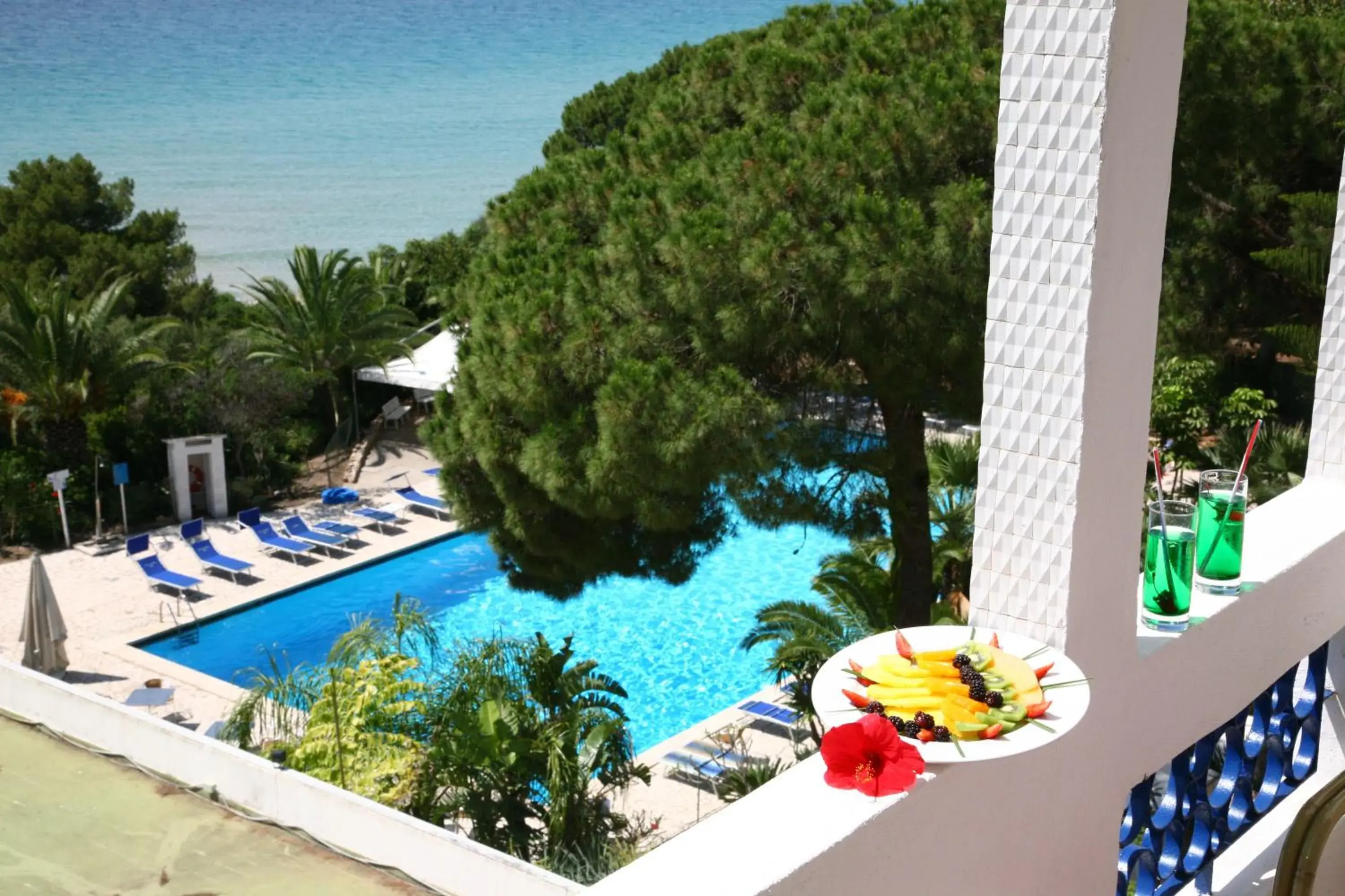 Bird's eye view in Abamar Hotel Bird's eye view in Abamar Hotel