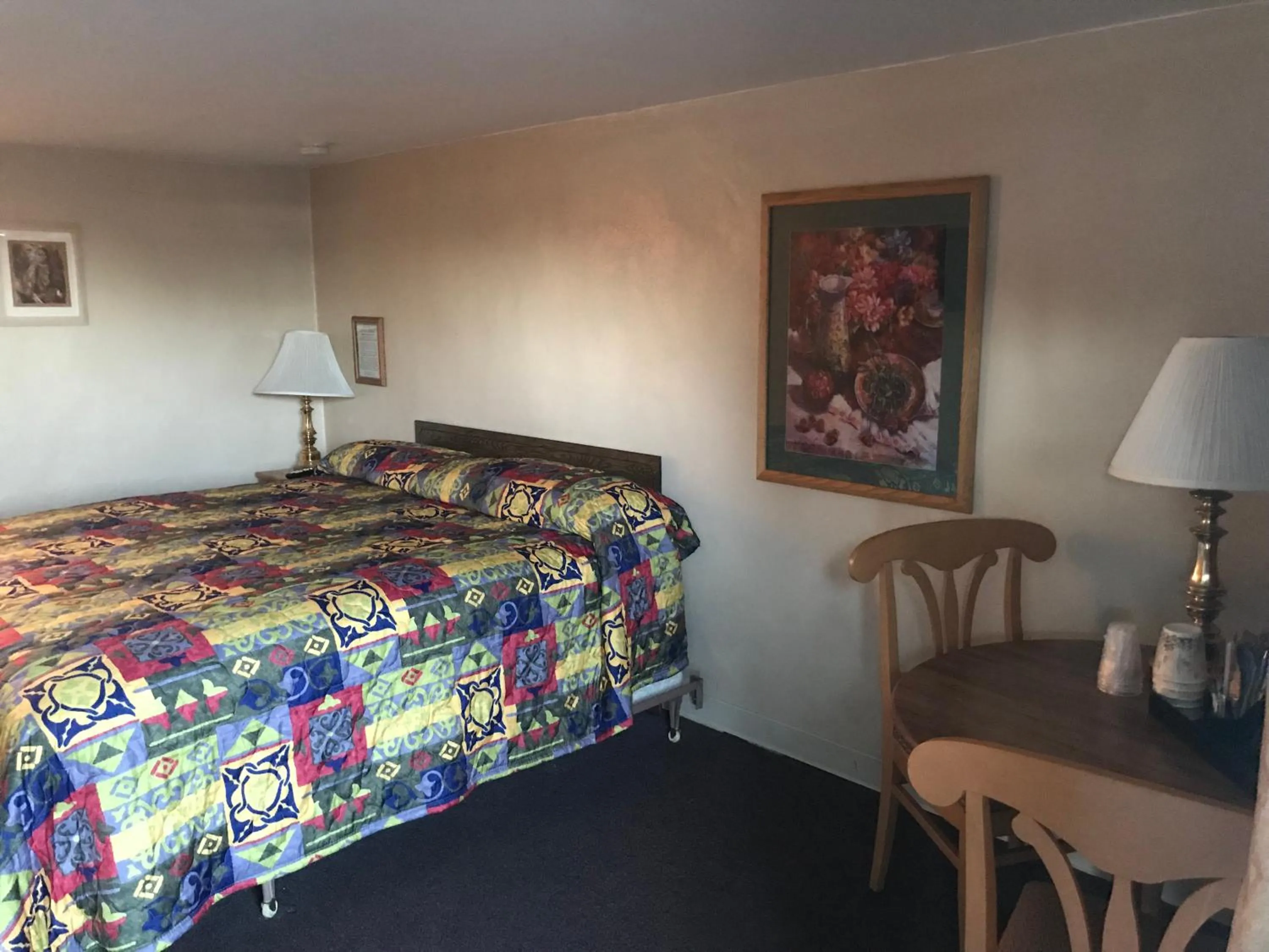 Bed in Topaz Lodge