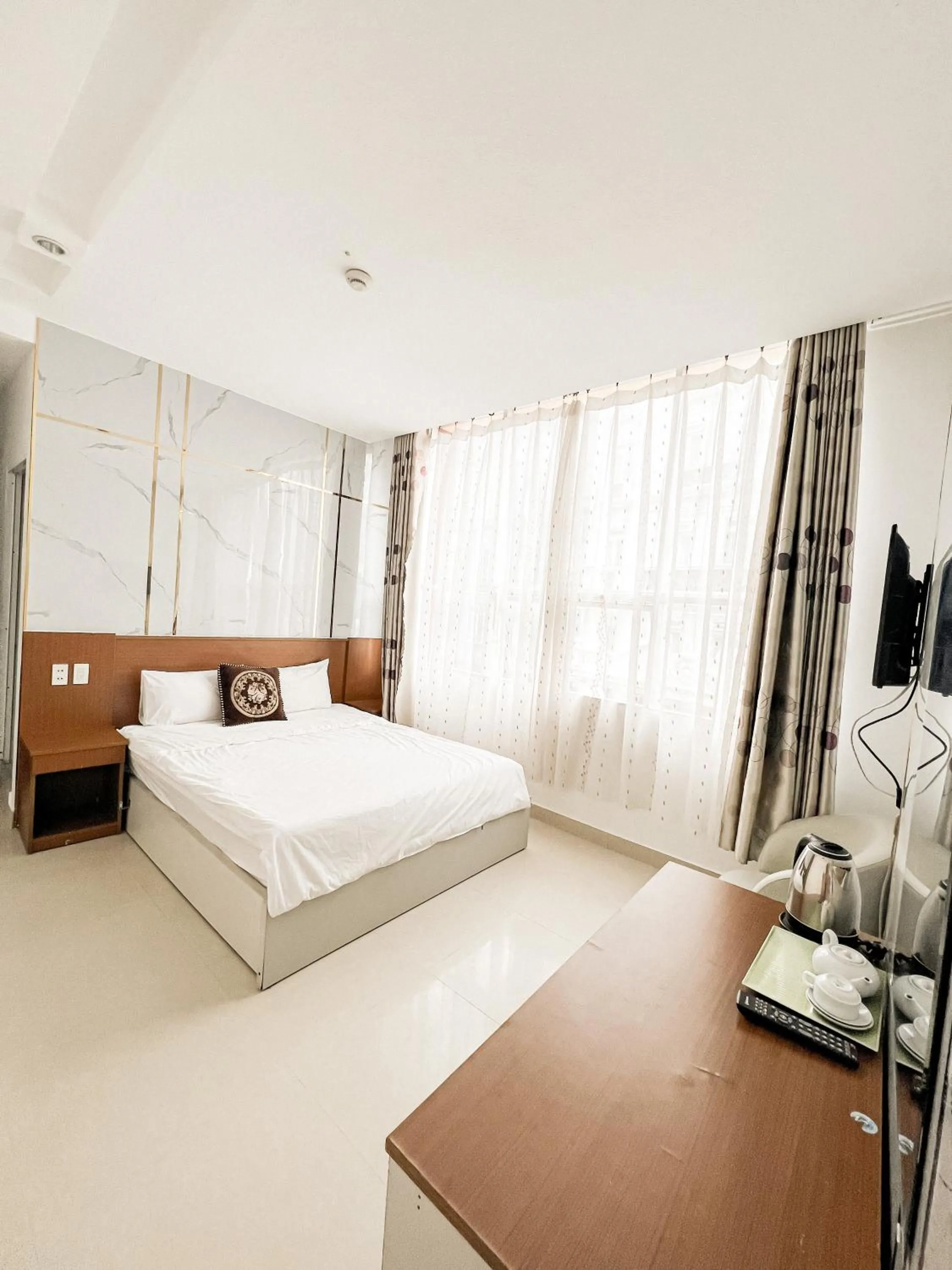 Bed in Hồng Tâm Hotel