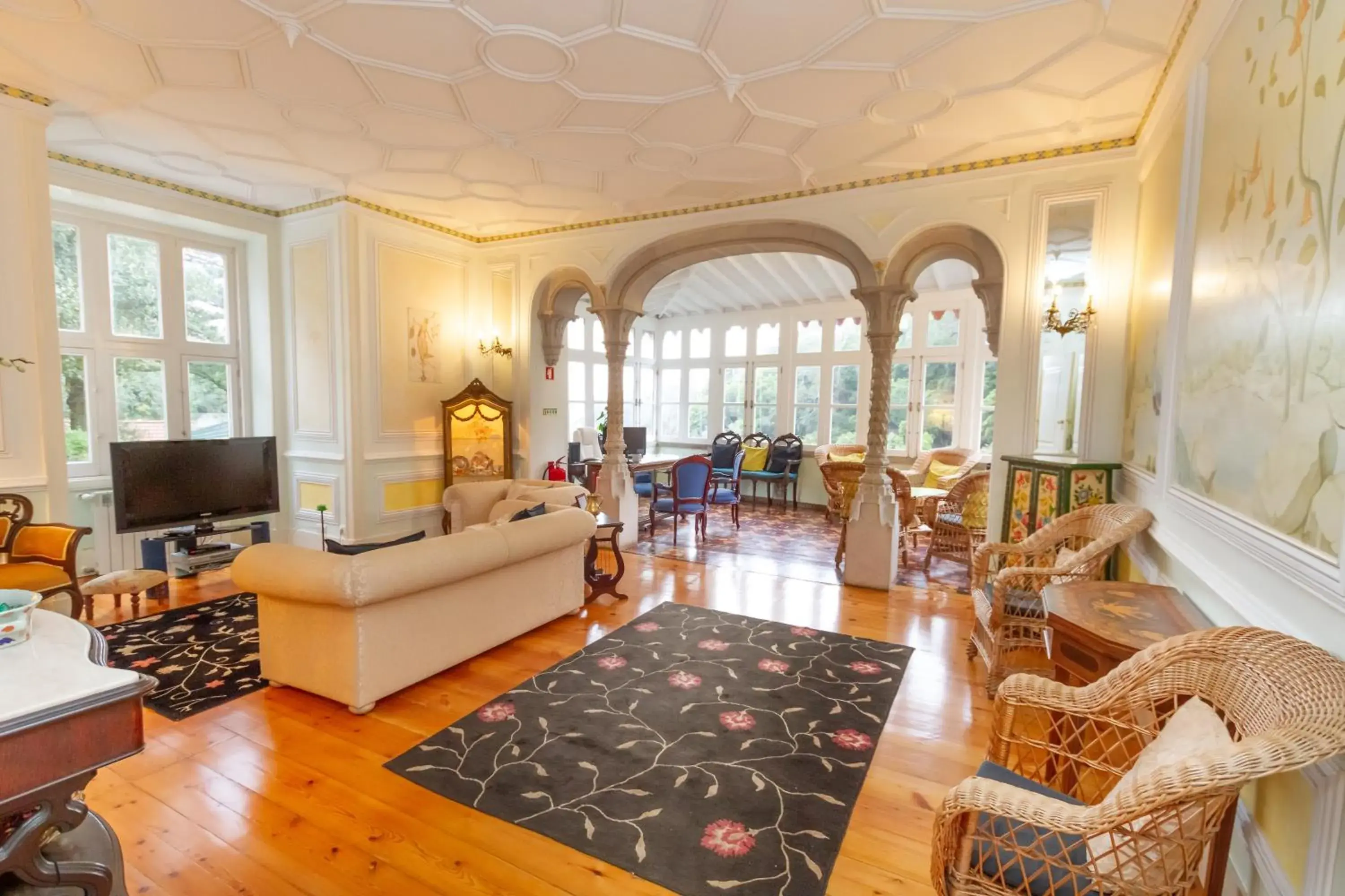 Lobby or reception in Quinta Das Murtas B&B Lobby or reception in Quinta Das Murtas B&B