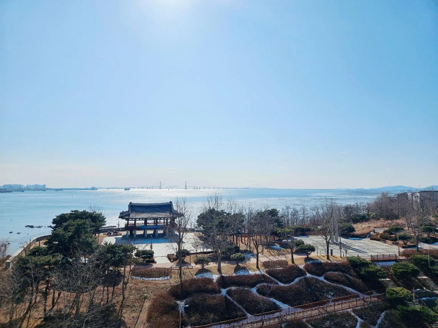 Sea view in Airsky Hotel Incheon