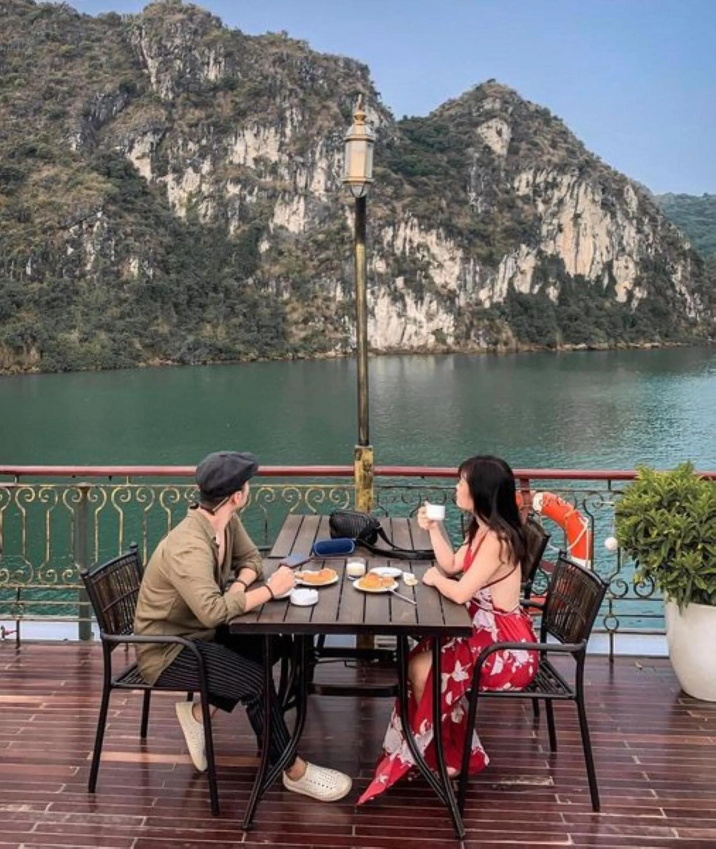Coffee/tea facilities in Indochine Cruise Lan Ha Bay