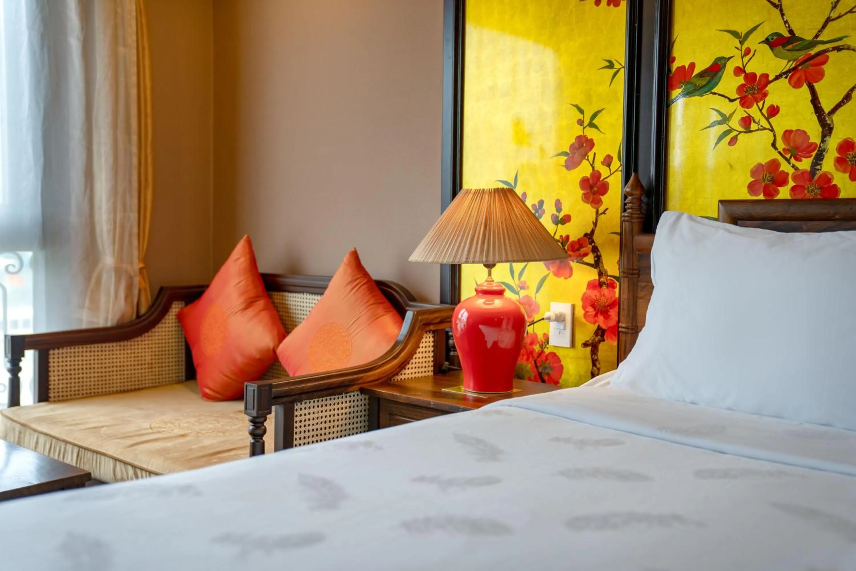 Bed in Indochine Cruise Lan Ha Bay