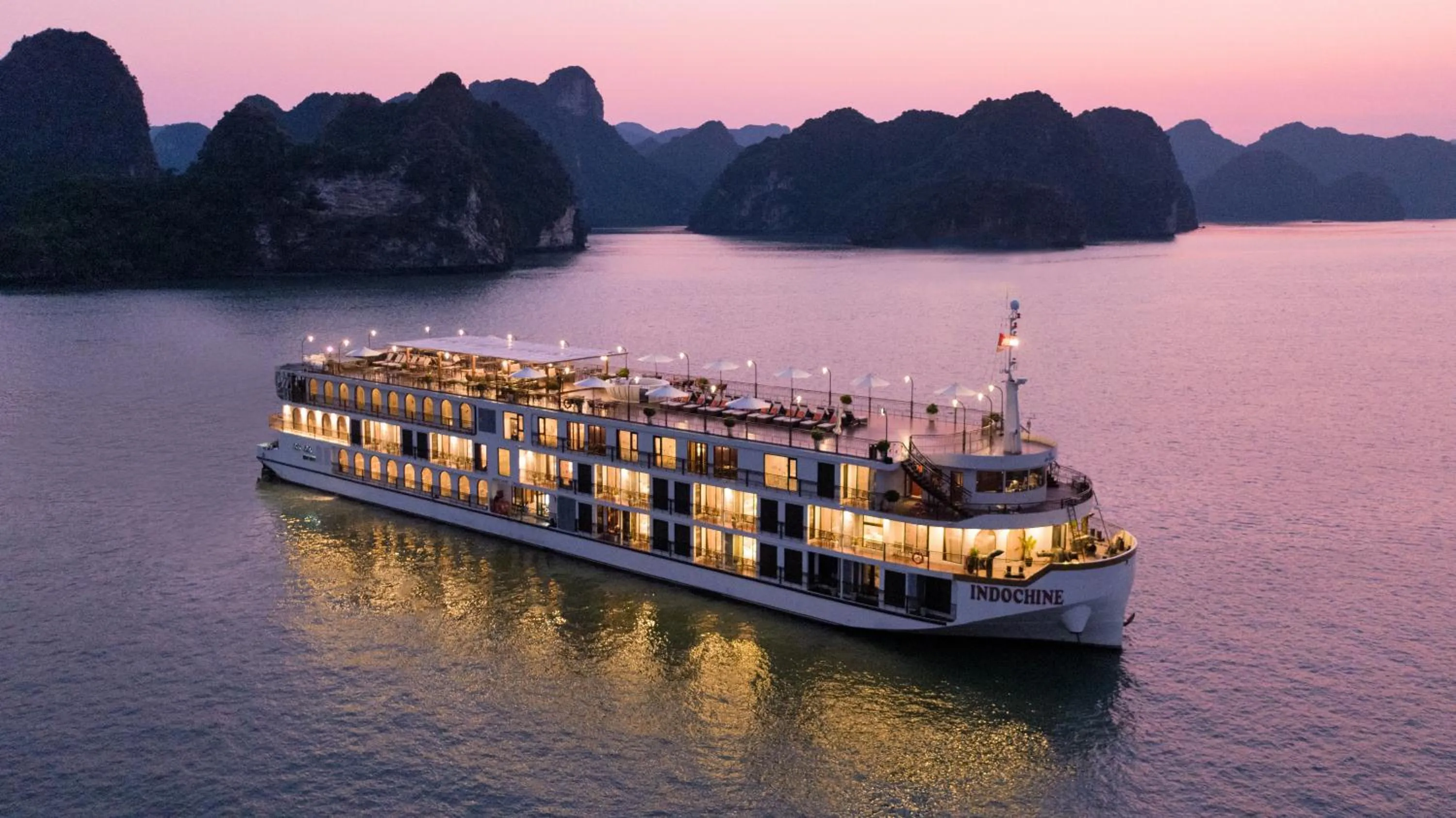 Property building in Indochine Cruise Lan Ha Bay