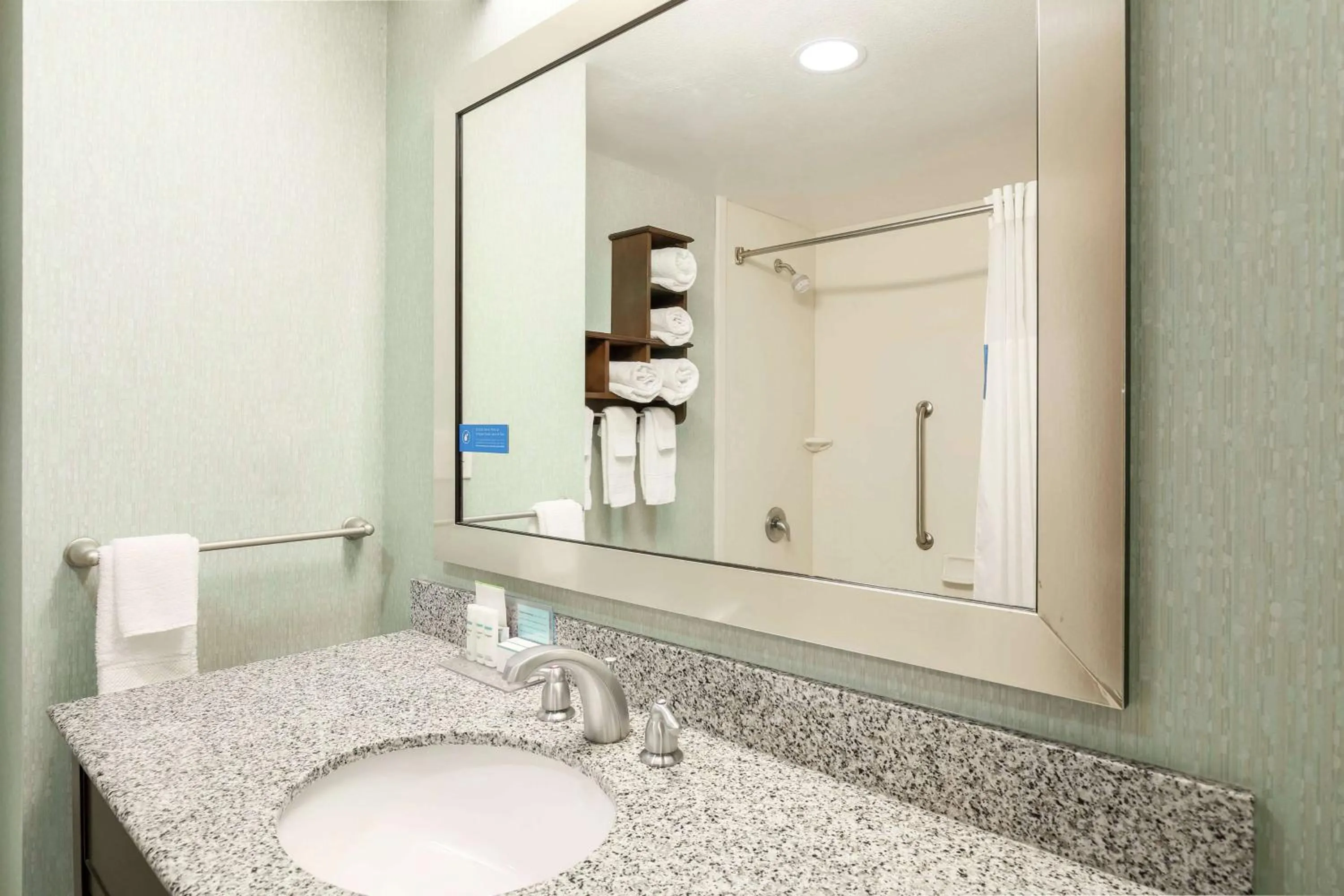 Bathroom in Hampton Inn & Suites Wheeling - The Highlands