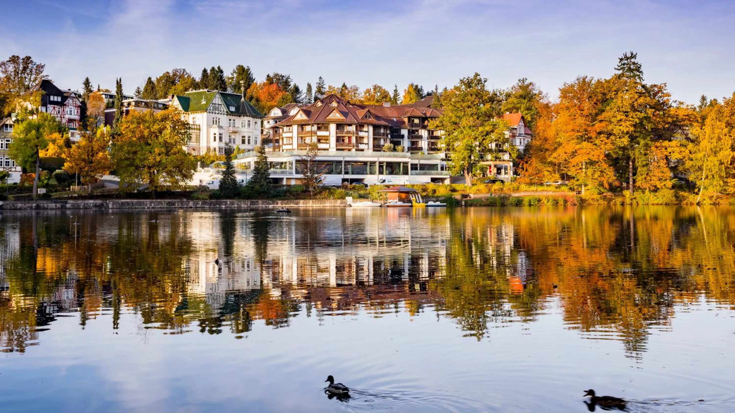 Lake view in Romantischer Winkel RoLigio & Wellness Resort