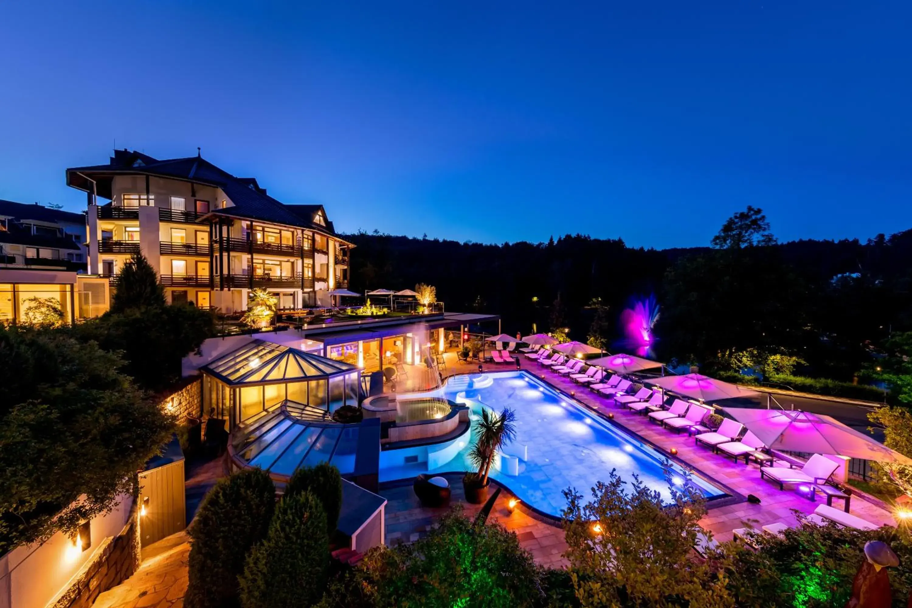 Swimming pool, Pool View in Romantischer Winkel RoLigio & Wellness Resort