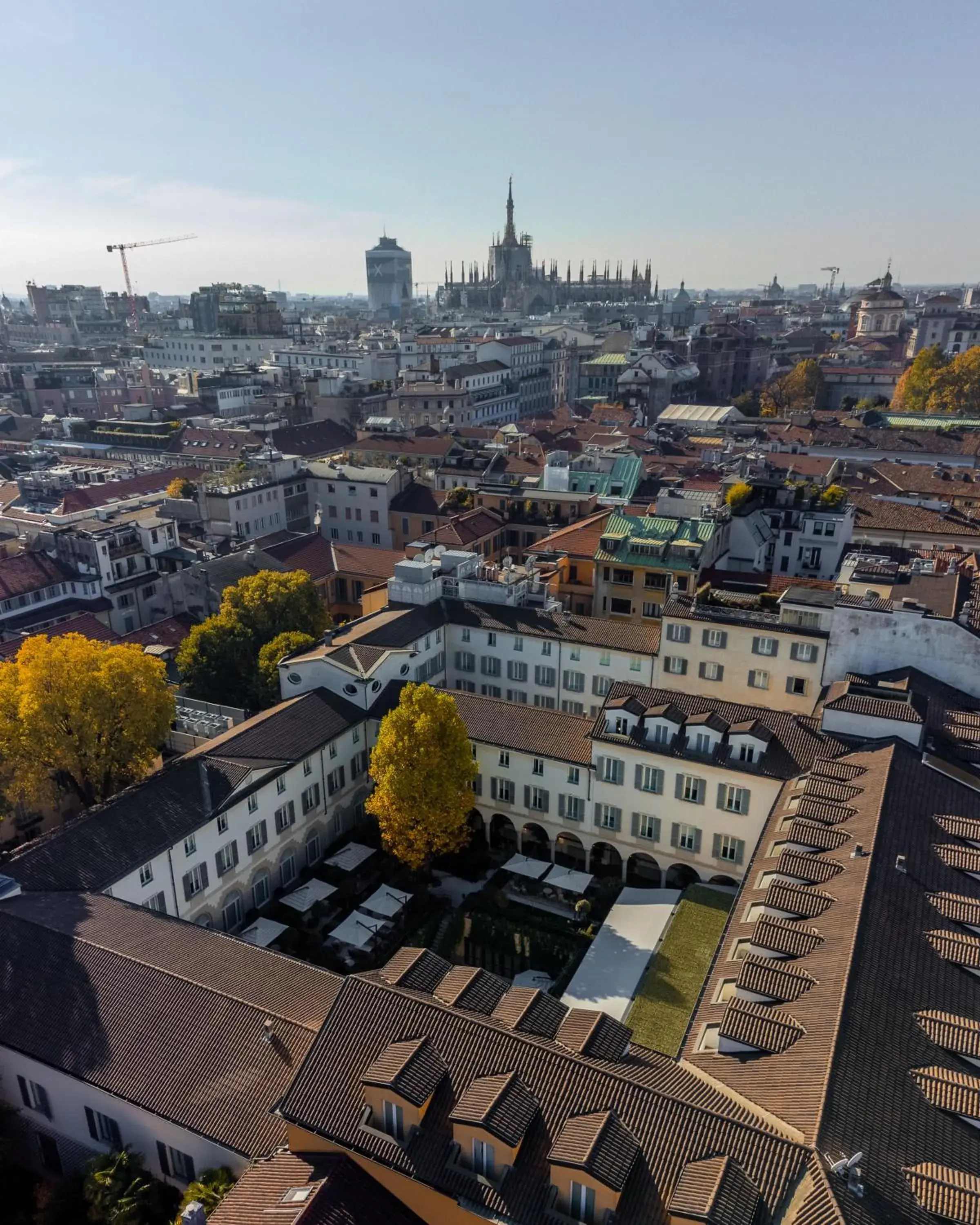 Property building in Four Seasons Hotel Milano Property building in Four Seasons Hotel Milano