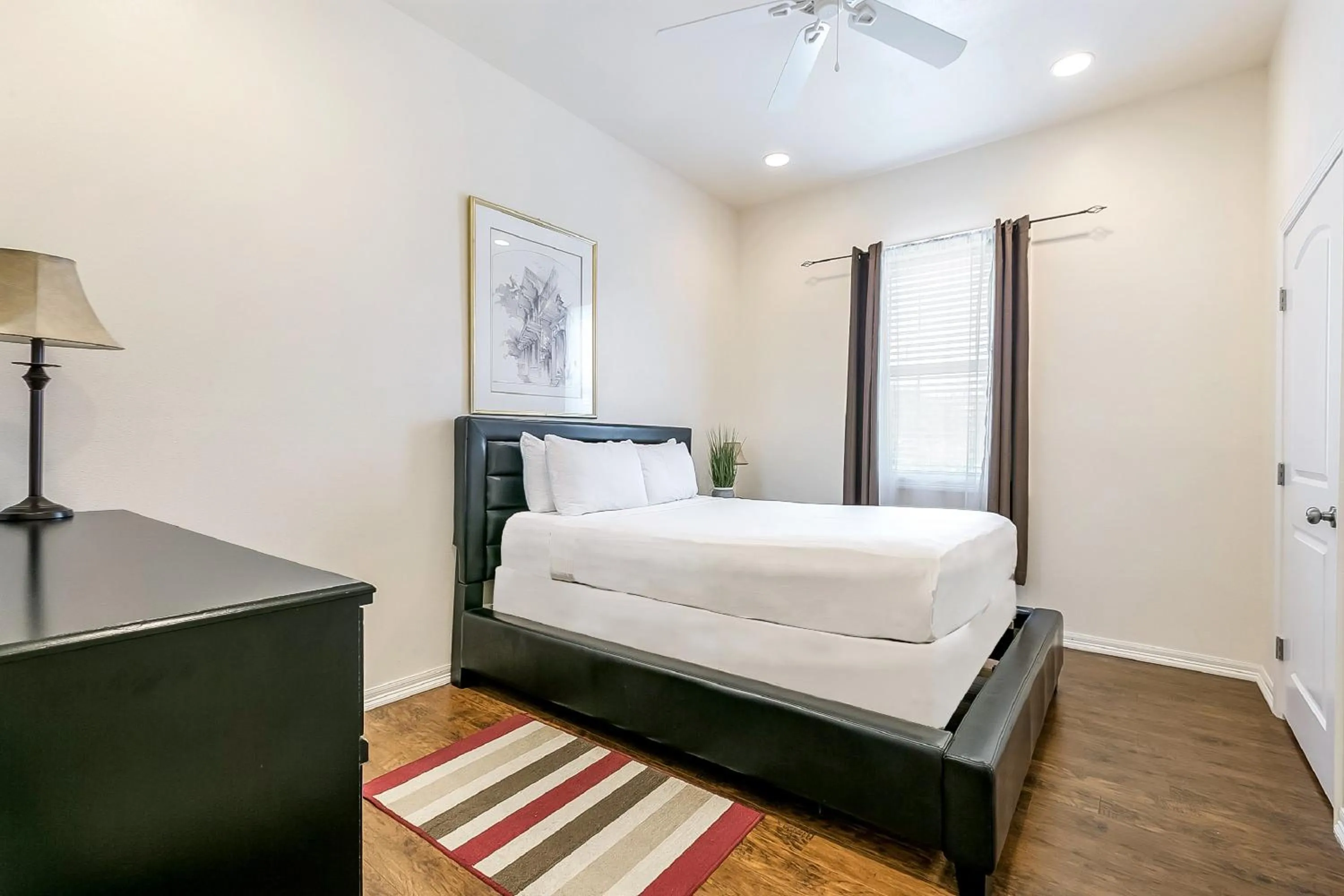 Bedroom, Bed in Inviting 3BR Condo steps from St Charles Ave