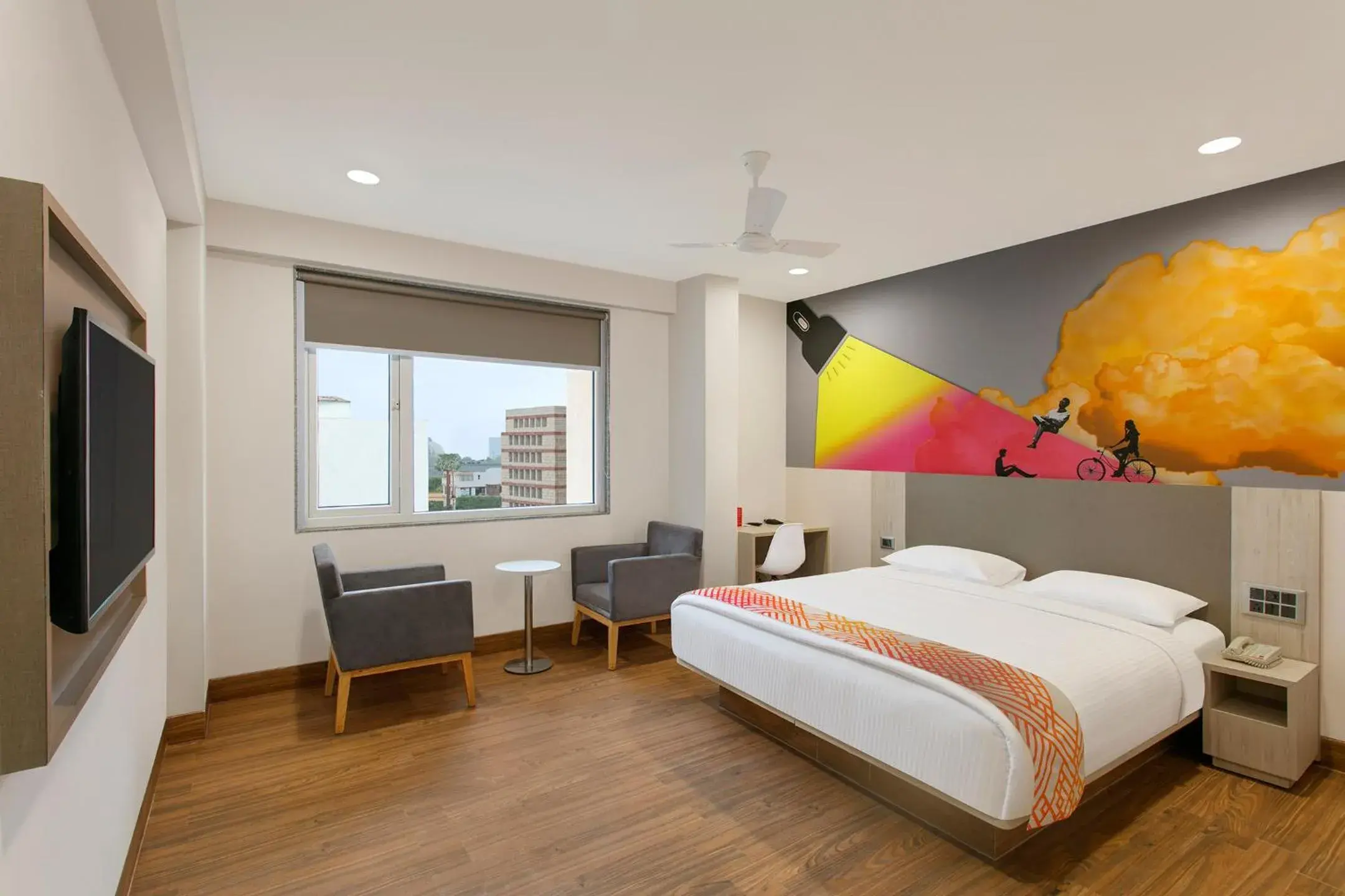 Photo of the whole room, Bed in Ginger Patna Photo of the whole room, Bed in Ginger Patna