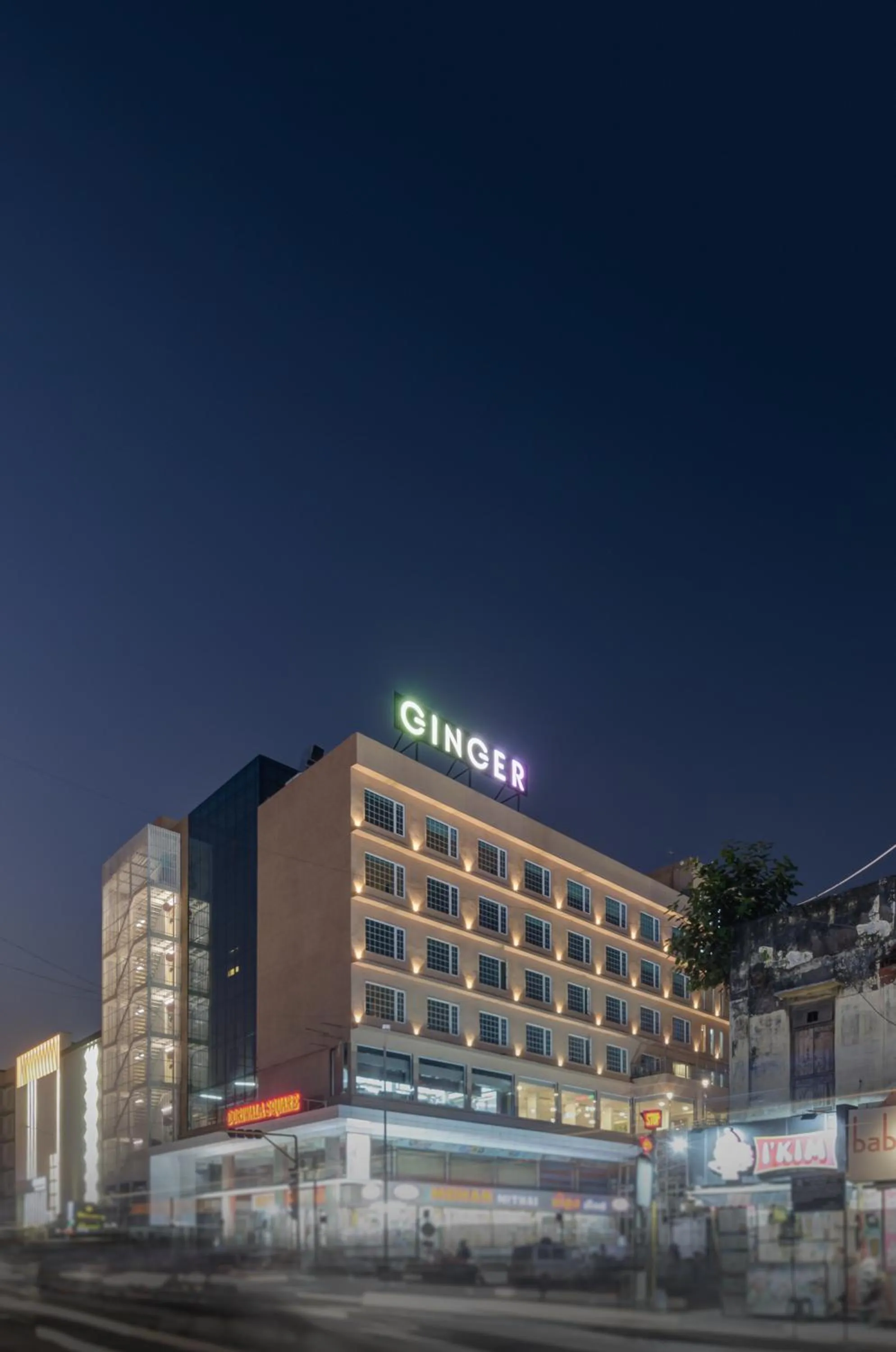 Property building in Ginger Surat City Centre