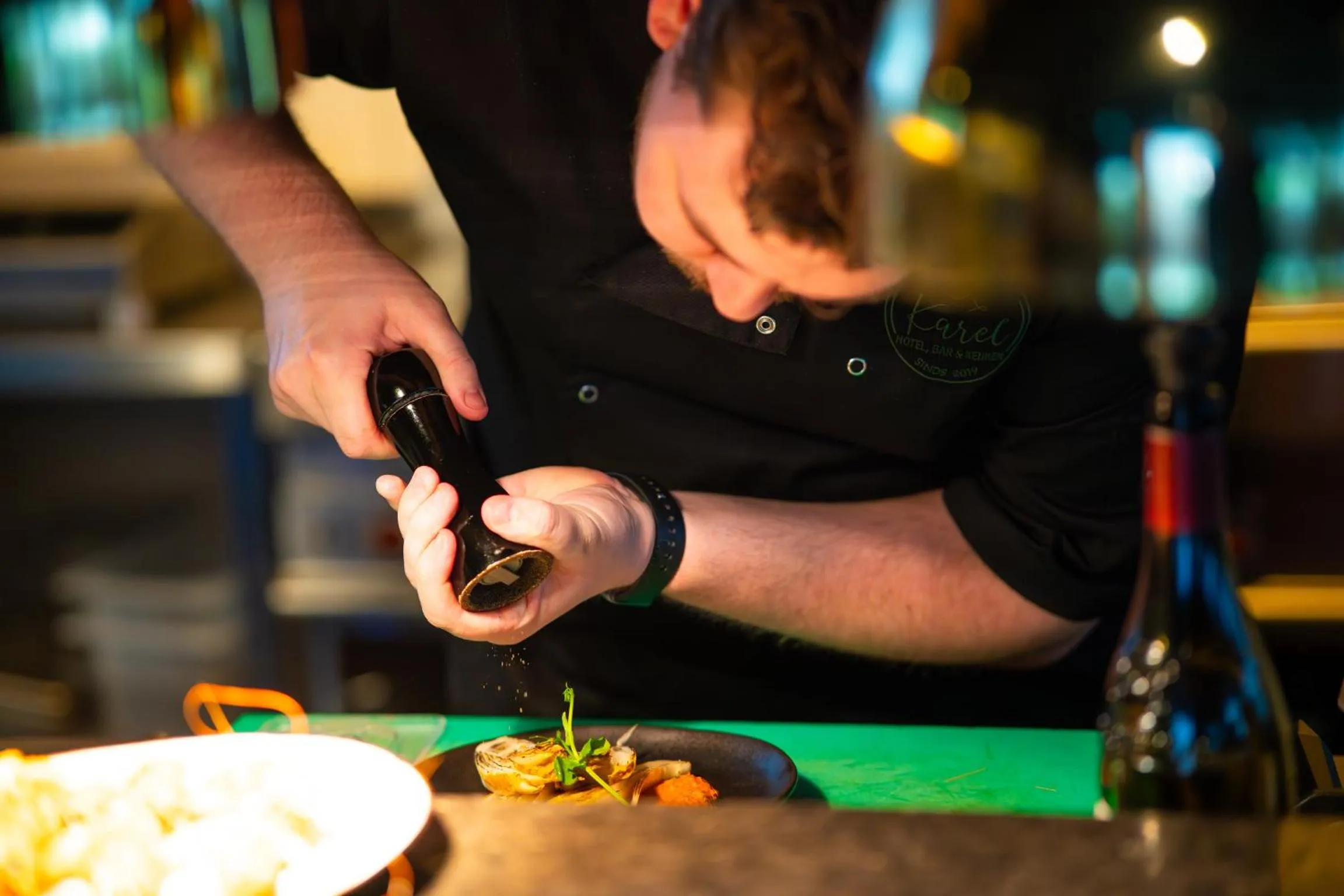 Restaurant/places to eat in Boutique Hotel Karel de Stoute