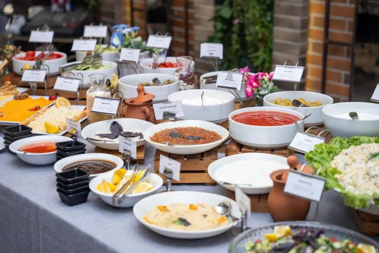 Buffet breakfast in Theatrum Hotel Baku Buffet breakfast in Theatrum Hotel Baku