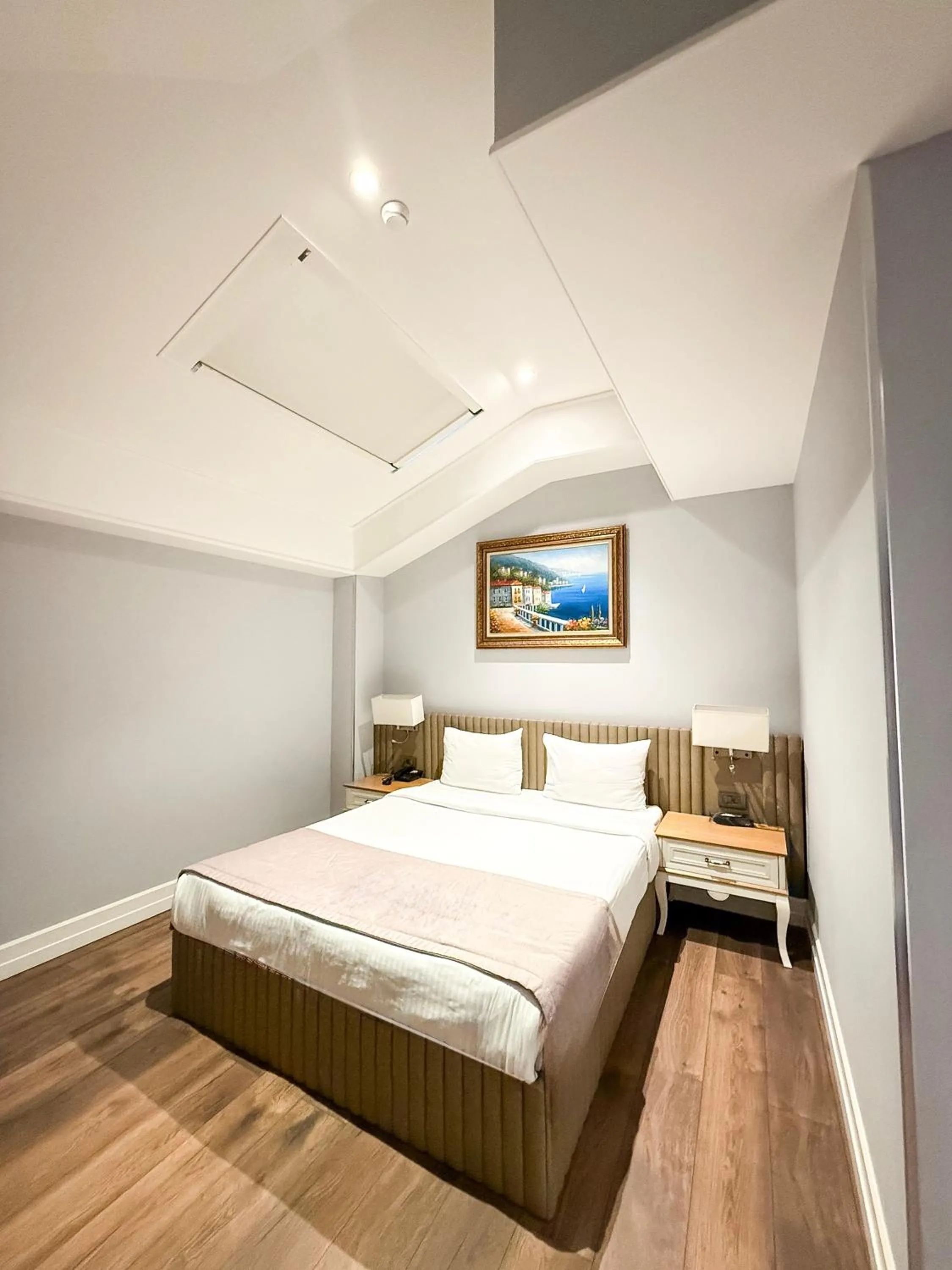 Bed in Theatrum Hotel Baku