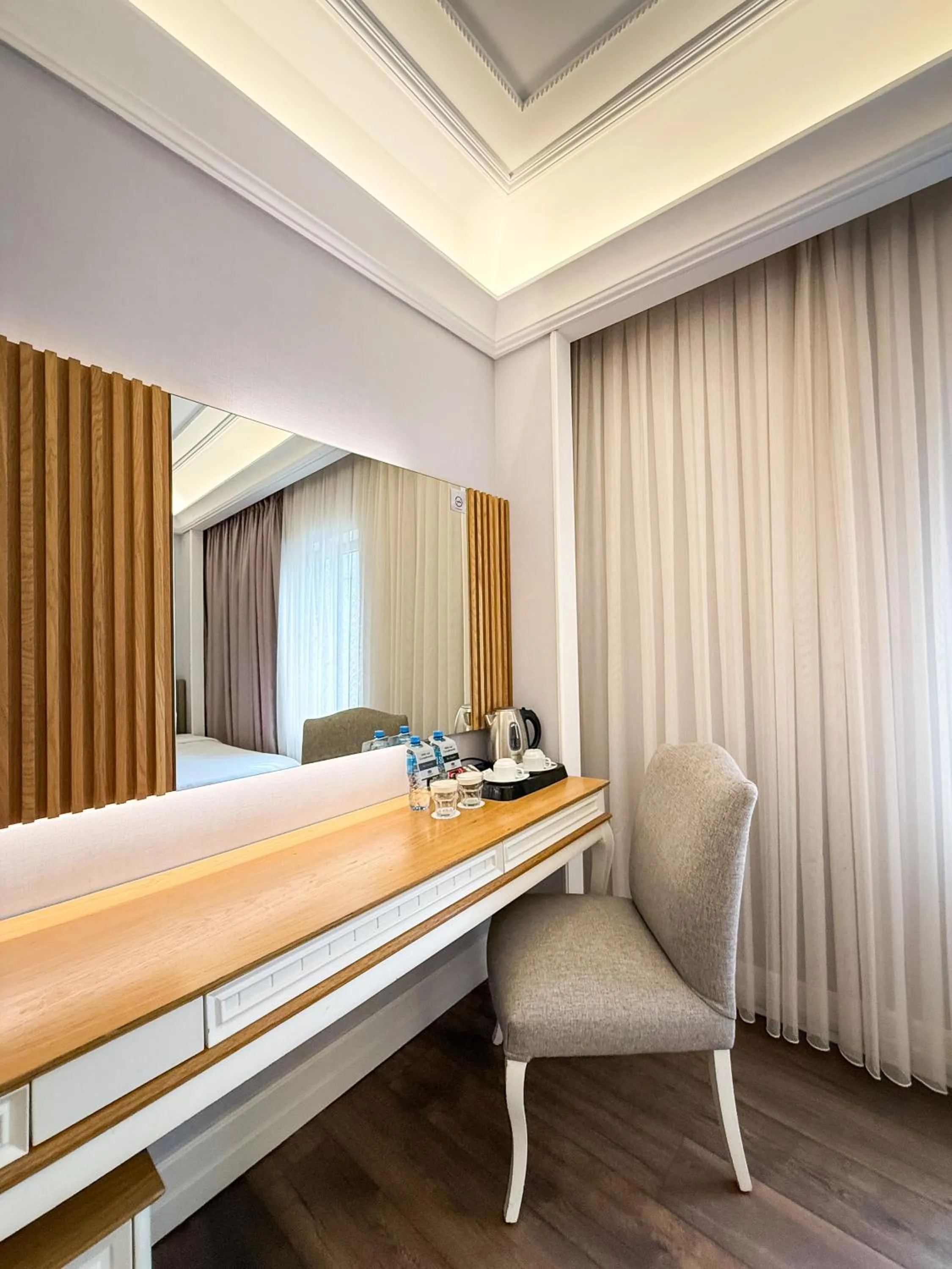 Bed in Theatrum Hotel Baku