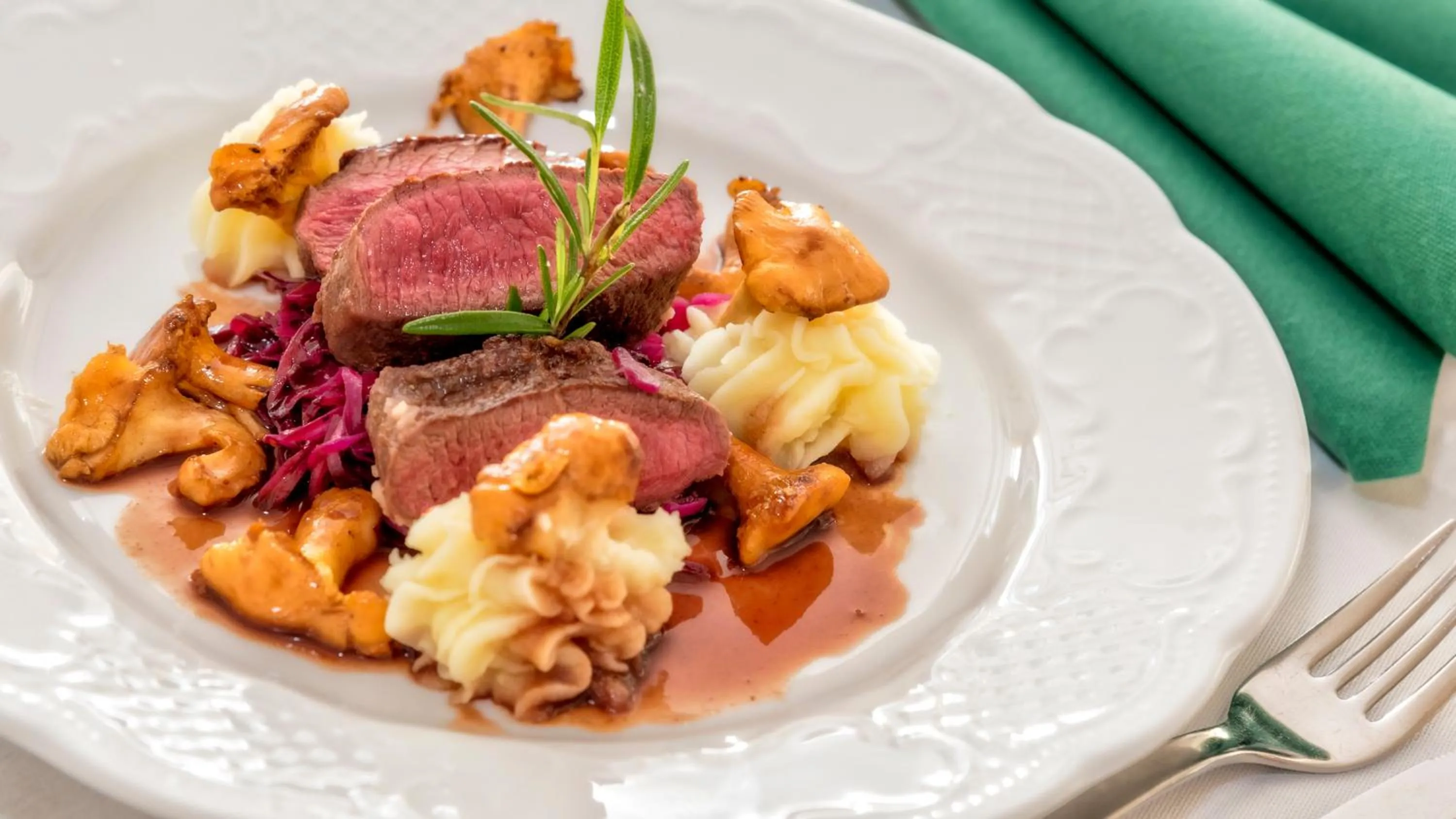 Food close-up in Hotel Elisabeth