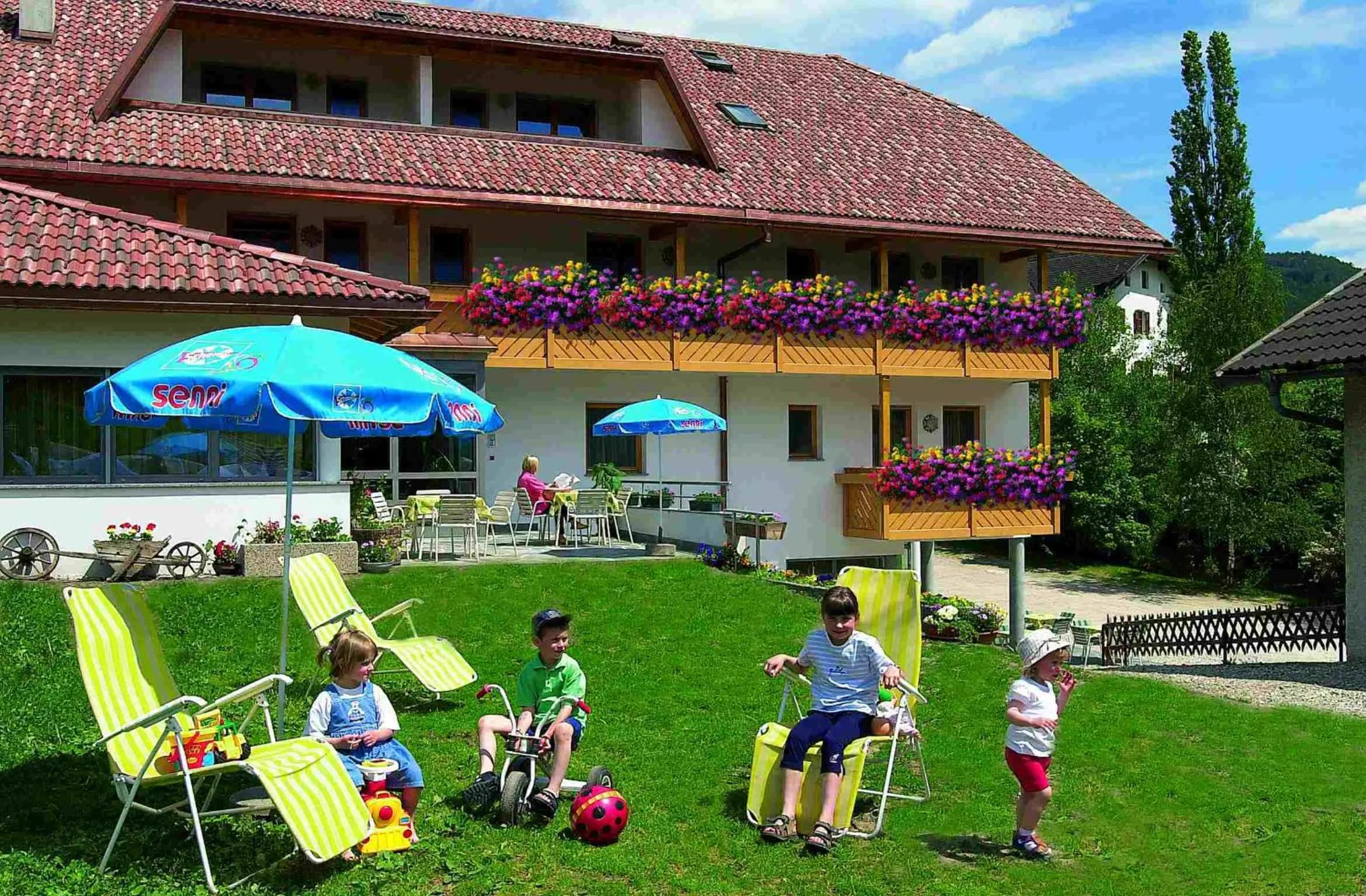 Balcony/Terrace in Hotel Elisabeth