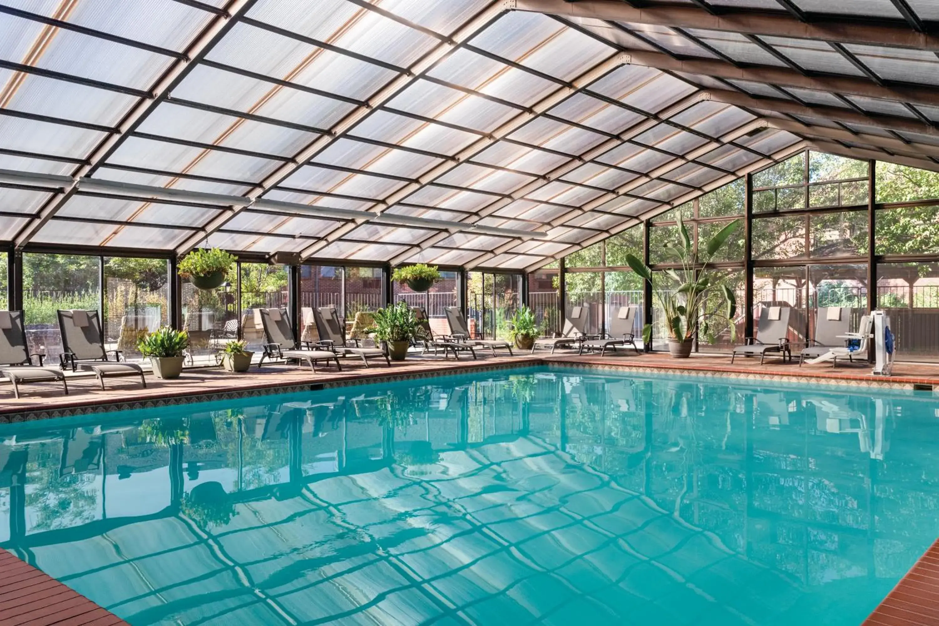 Swimming pool in Radisson Hotel Colorado Springs Airport Swimming pool in Radisson Hotel Colorado Springs Airport