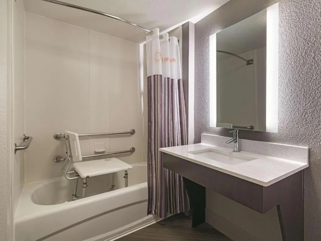 Bathroom in La Quinta by Wyndham Dallas Plano West