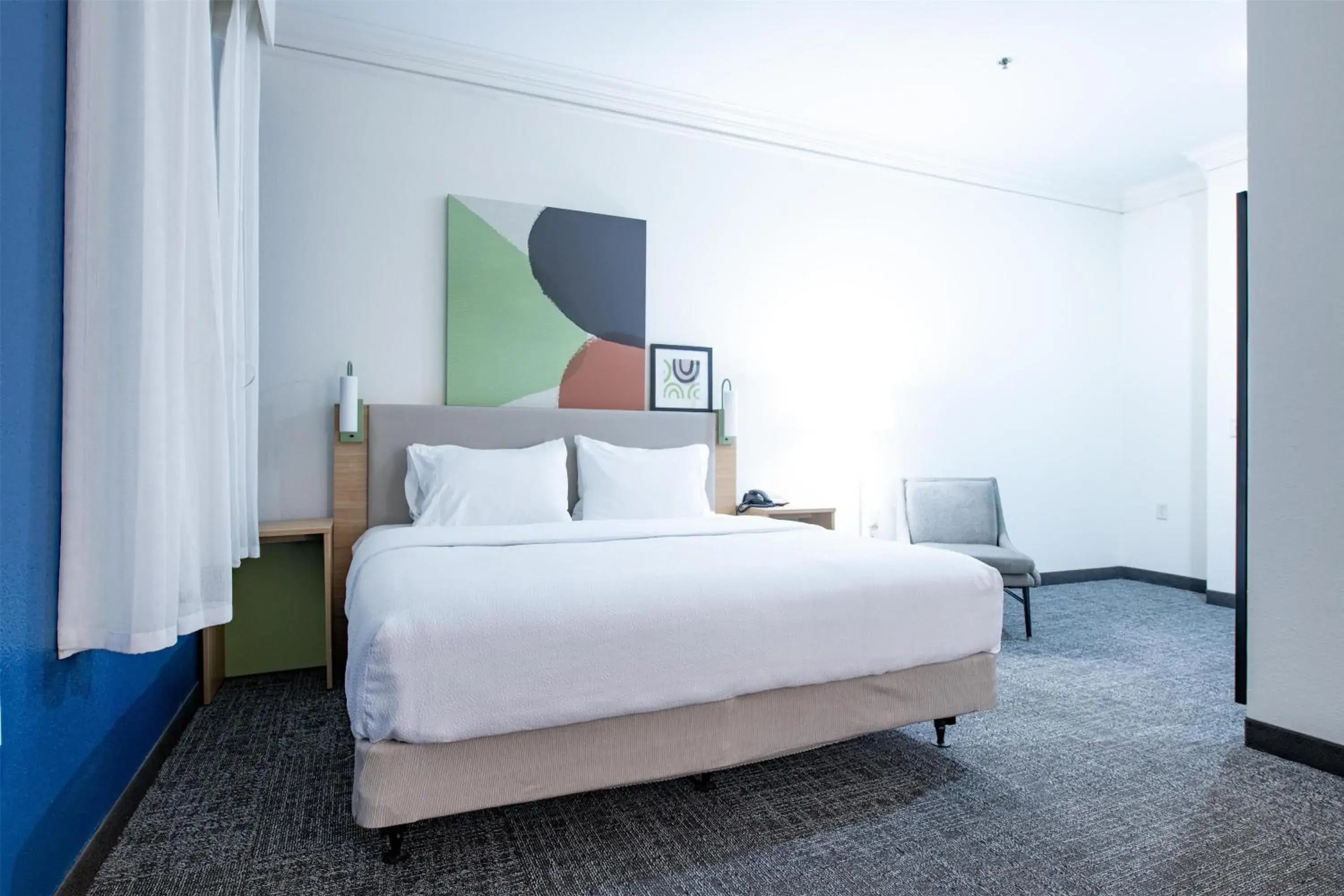 Bed in Spark By Hilton Lafayette South Bed in Spark By Hilton Lafayette South