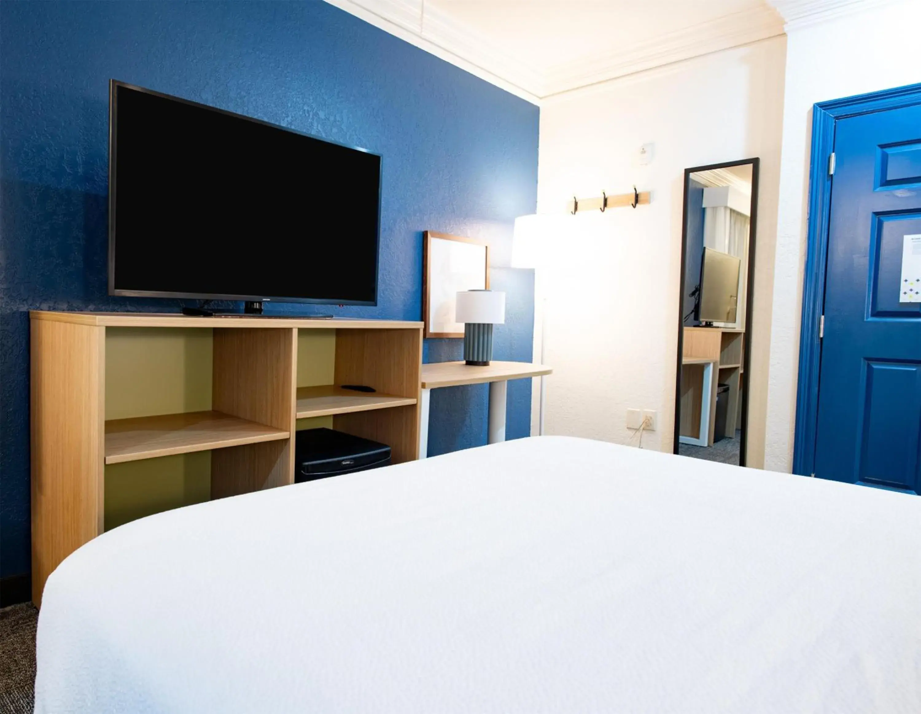 Bed in Spark By Hilton Lafayette South Bed in Spark By Hilton Lafayette South