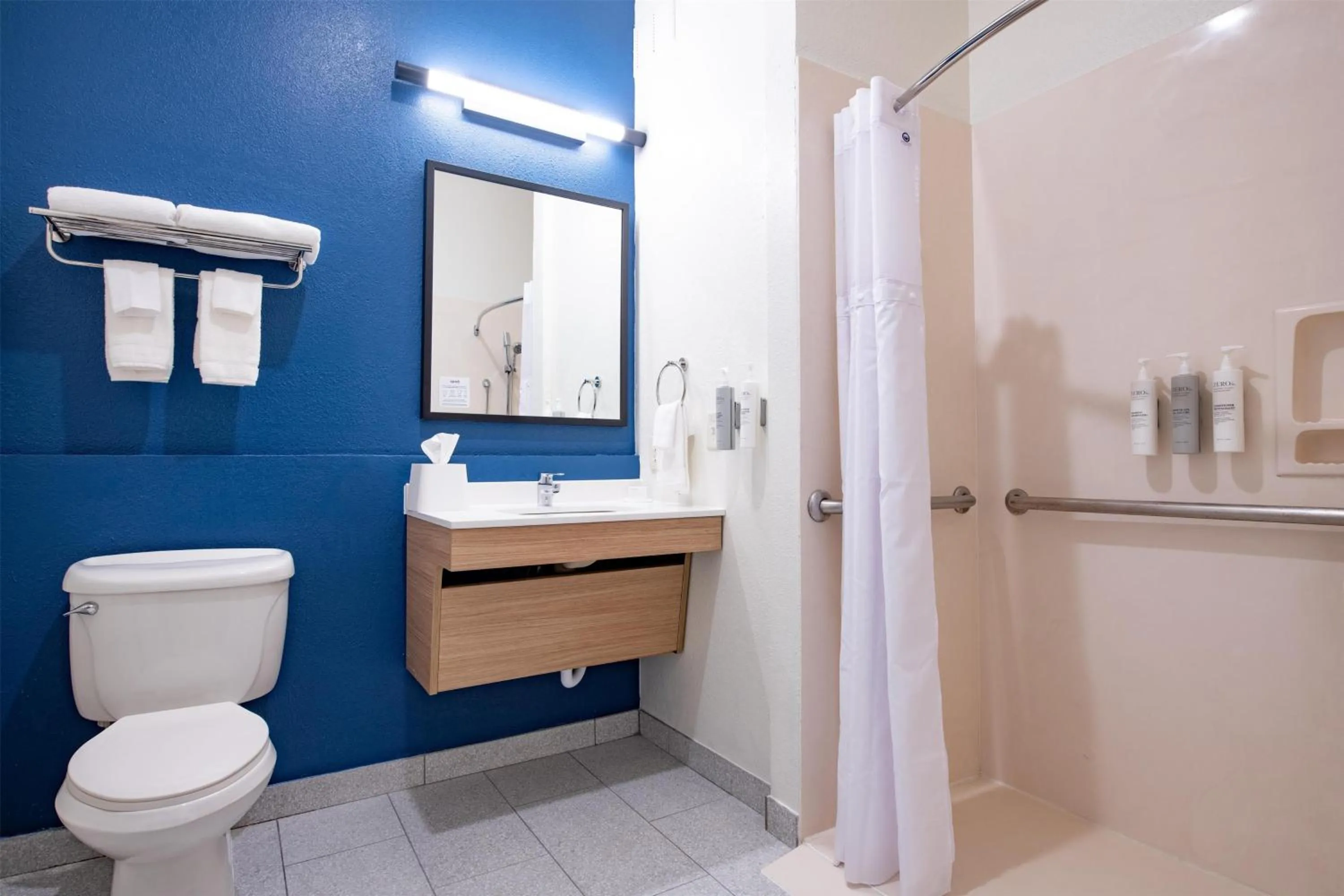 Bathroom in Spark By Hilton Lafayette South