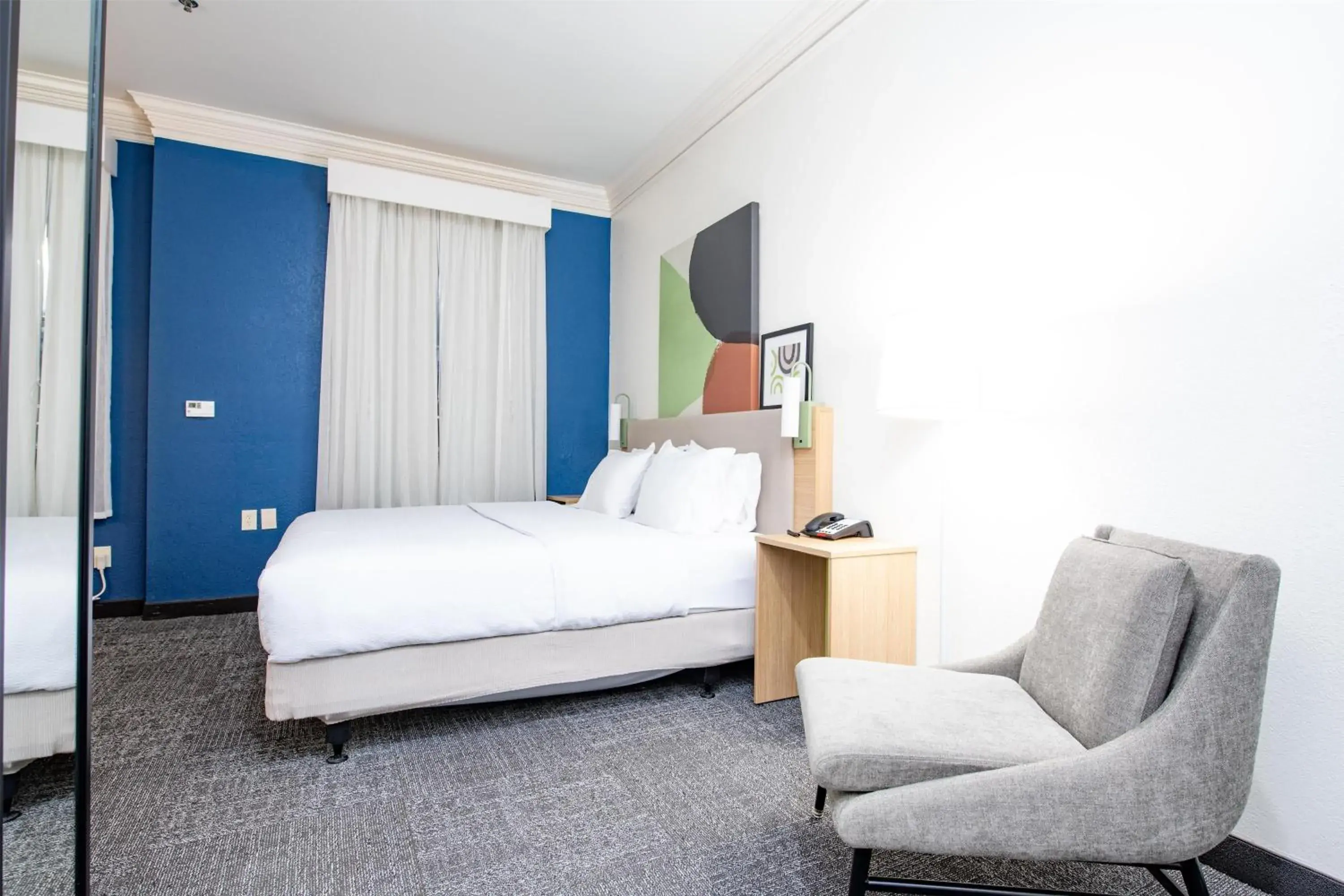 Bed in Spark By Hilton Lafayette South Bed in Spark By Hilton Lafayette South