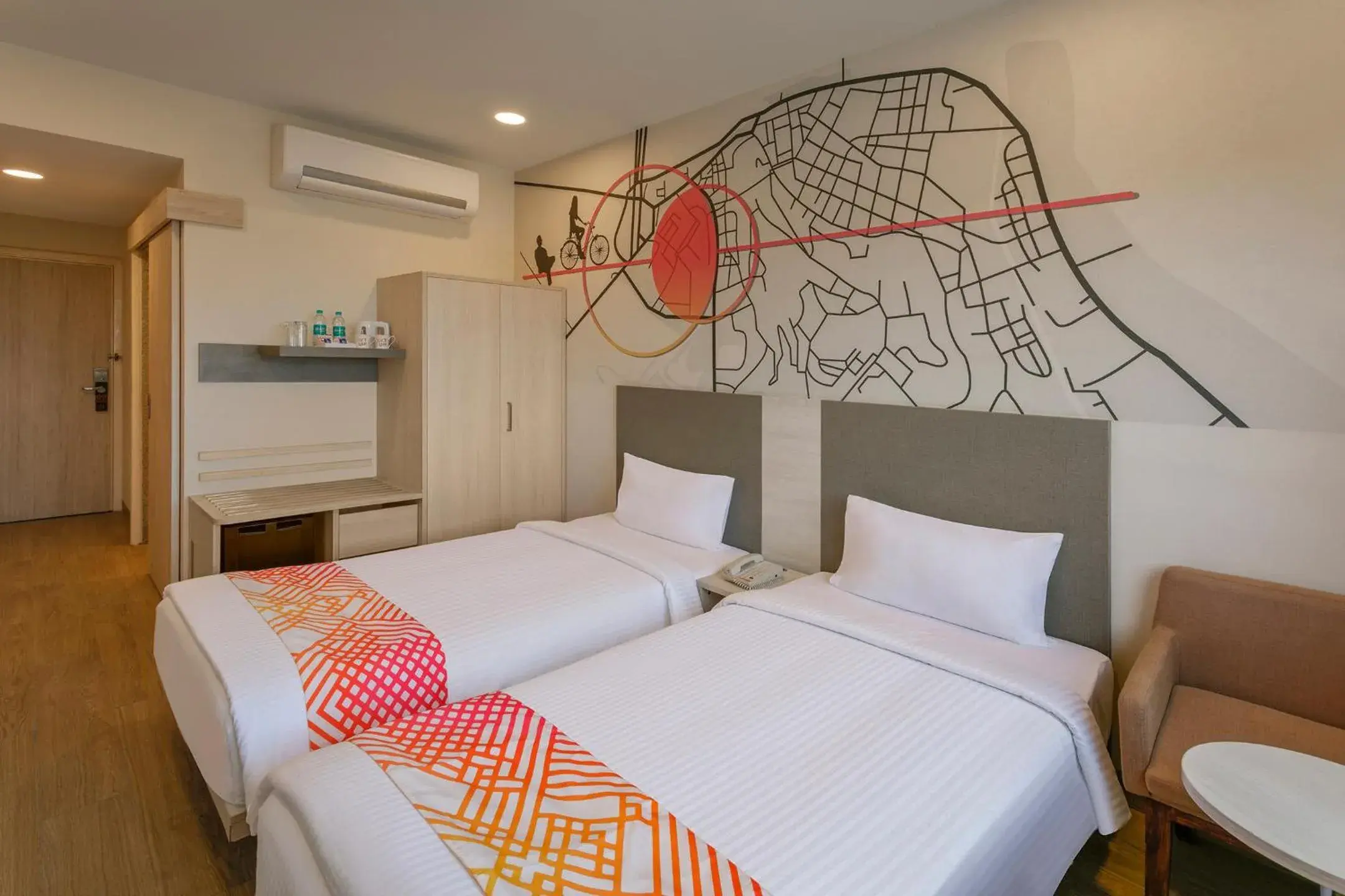 Photo of the whole room, Bed in Ginger Sanand Photo of the whole room, Bed in Ginger Sanand