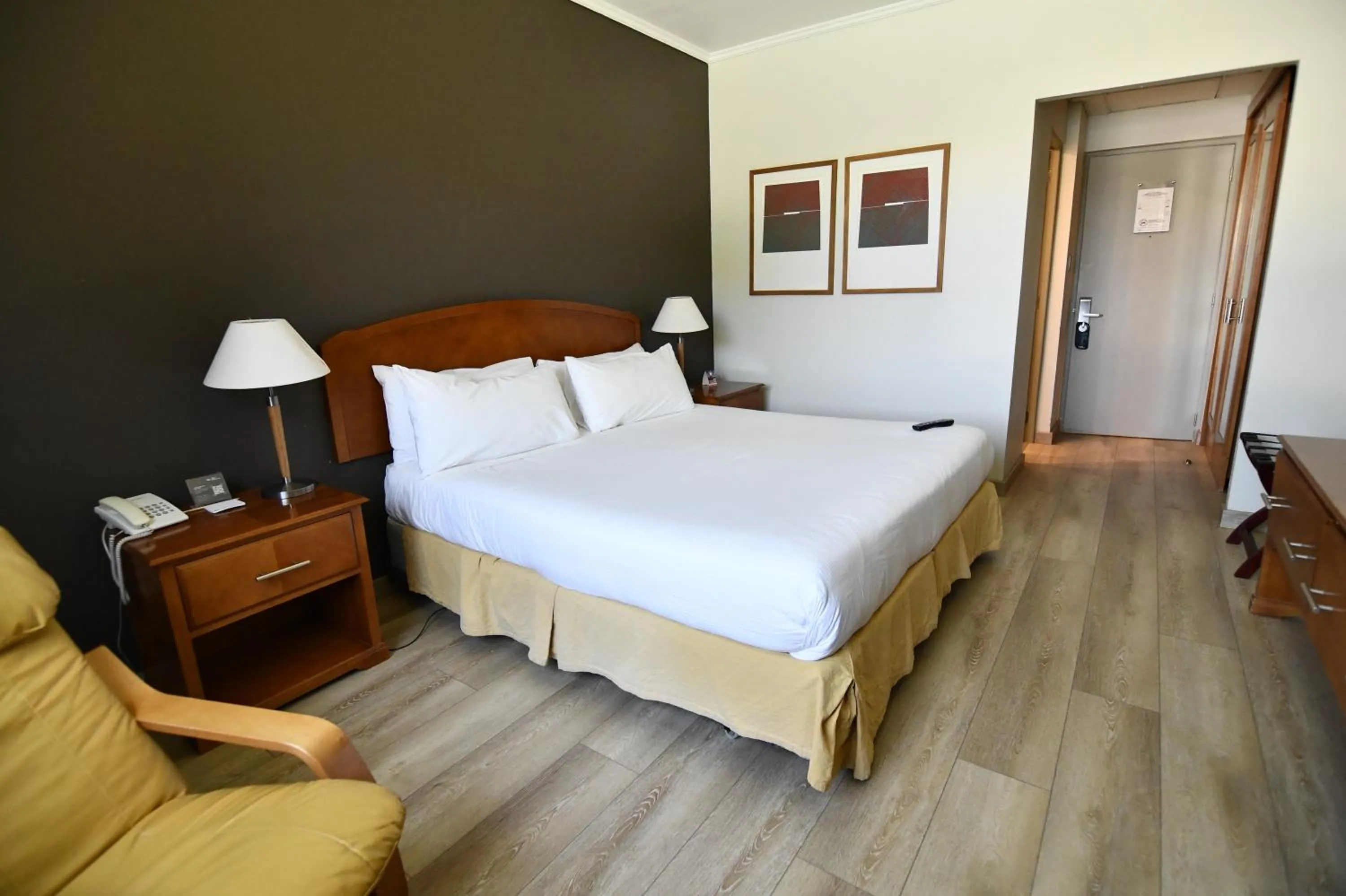 Bed in Hotel Agua del Desierto