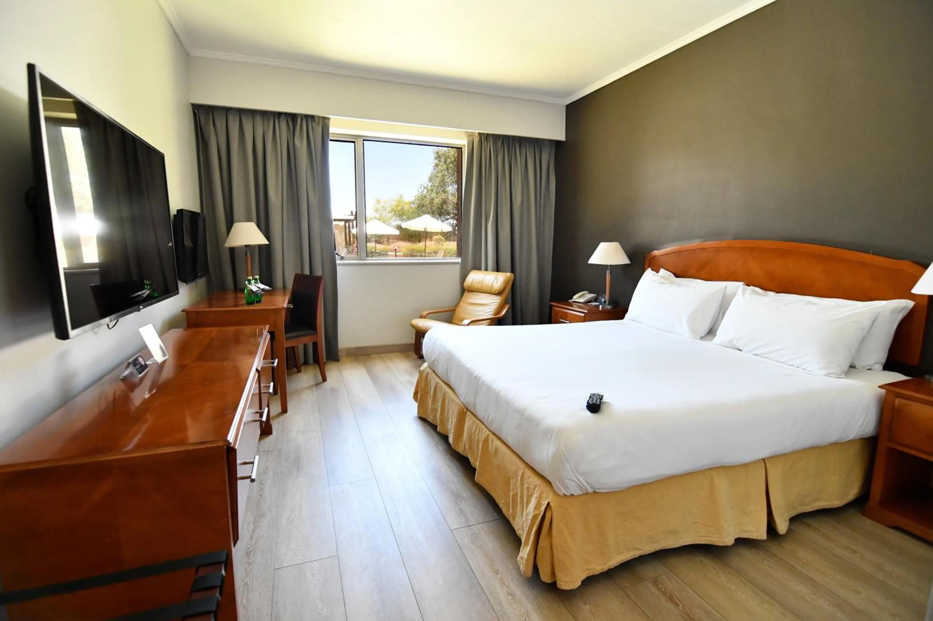 Bed in Hotel Agua del Desierto