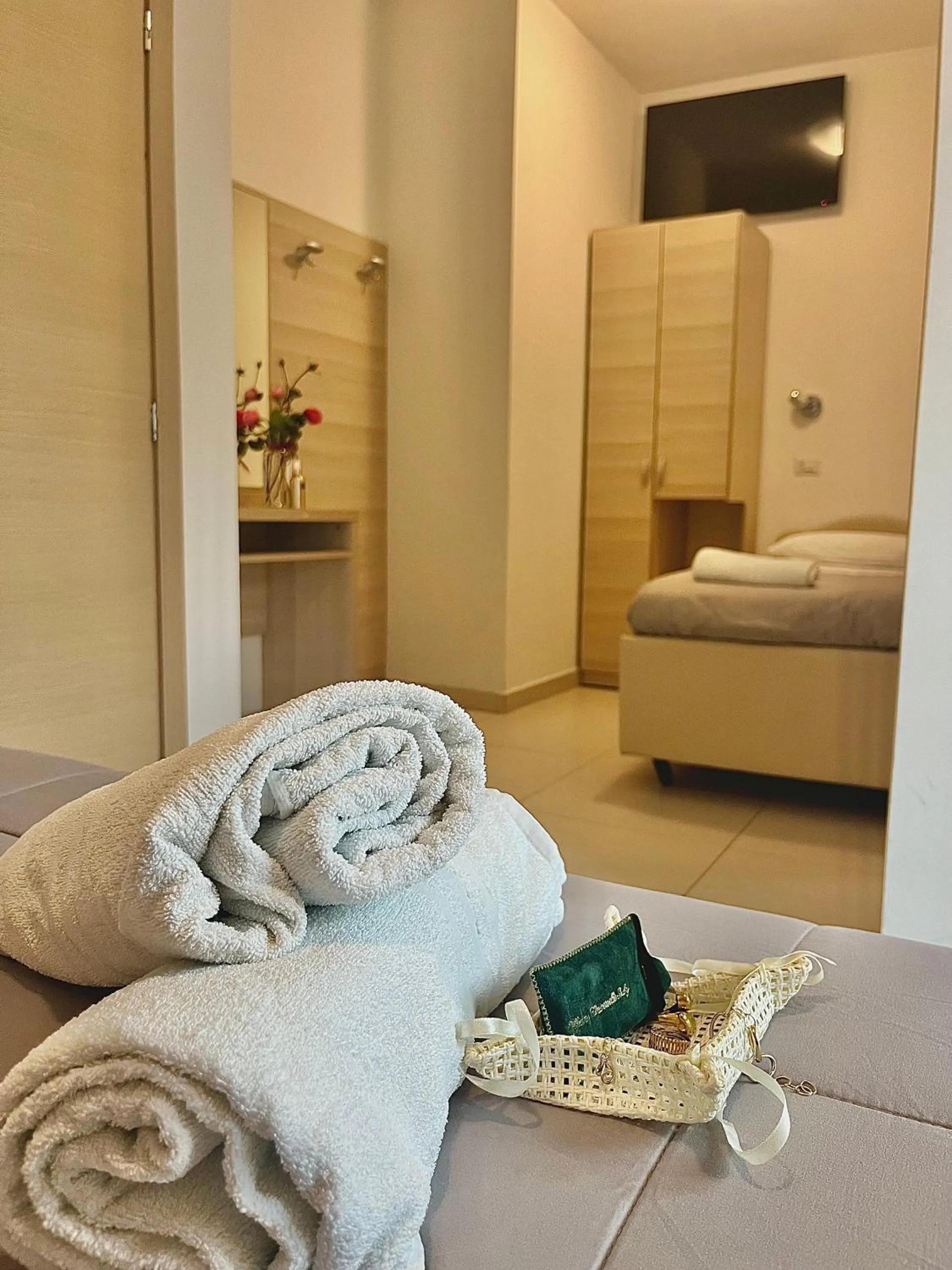 Bed in Villa Marcolini