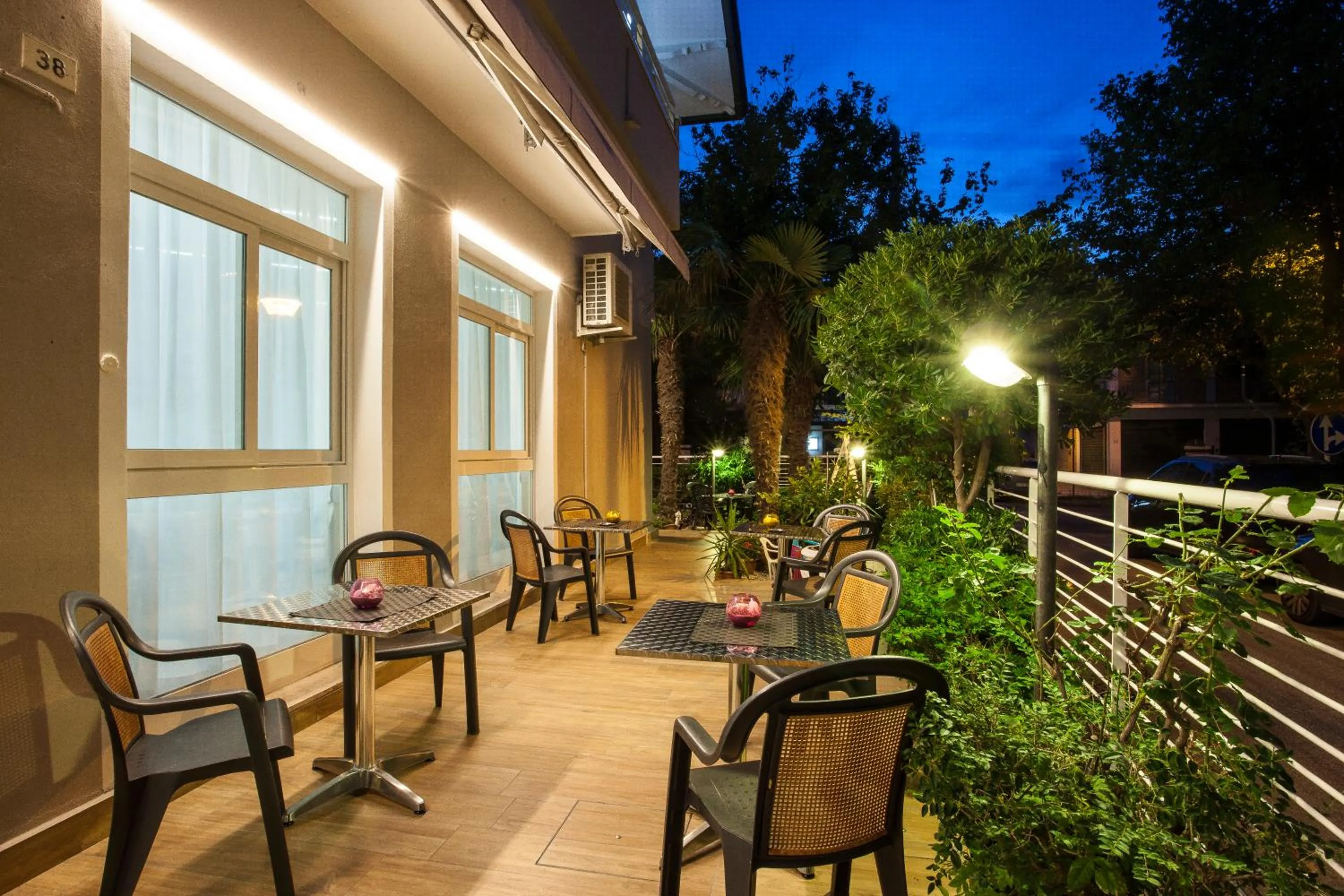 Night in Villa Marcolini