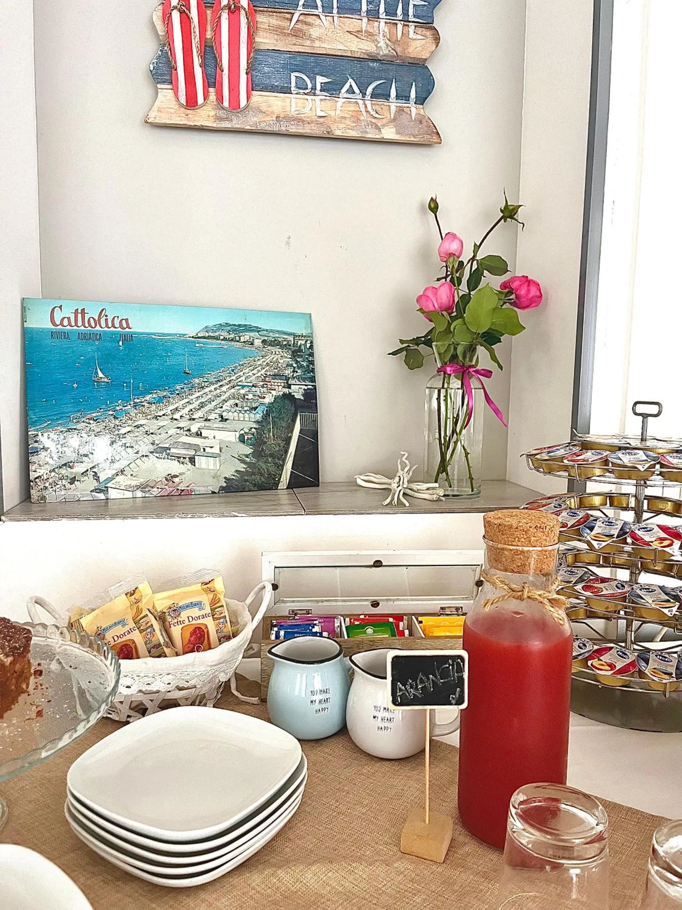 Buffet breakfast in Villa Marcolini