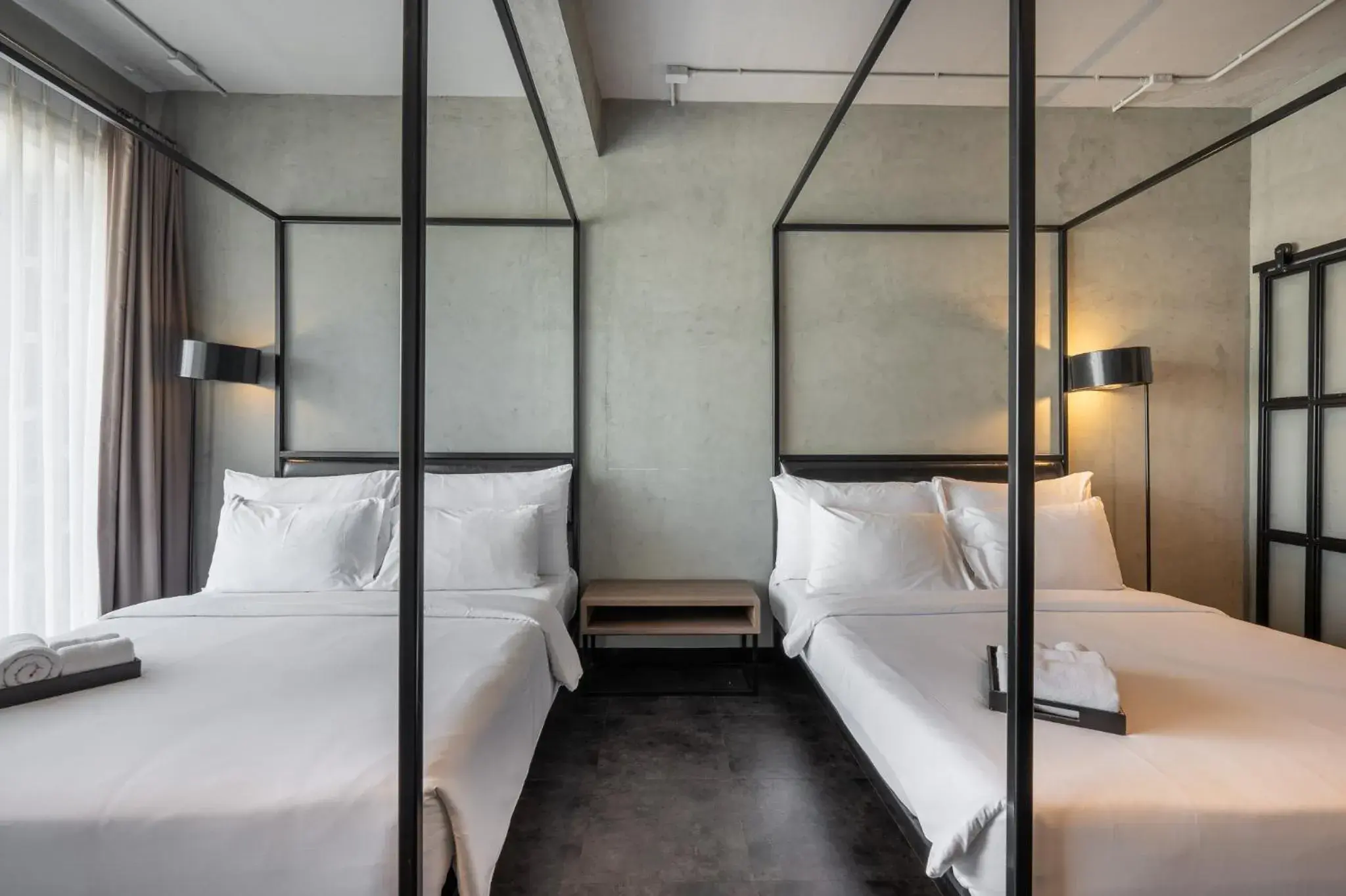 Bedroom, Bed in Palette The Ex Capital Hotel Bangkok Bedroom, Bed in Palette The Ex Capital Hotel Bangkok