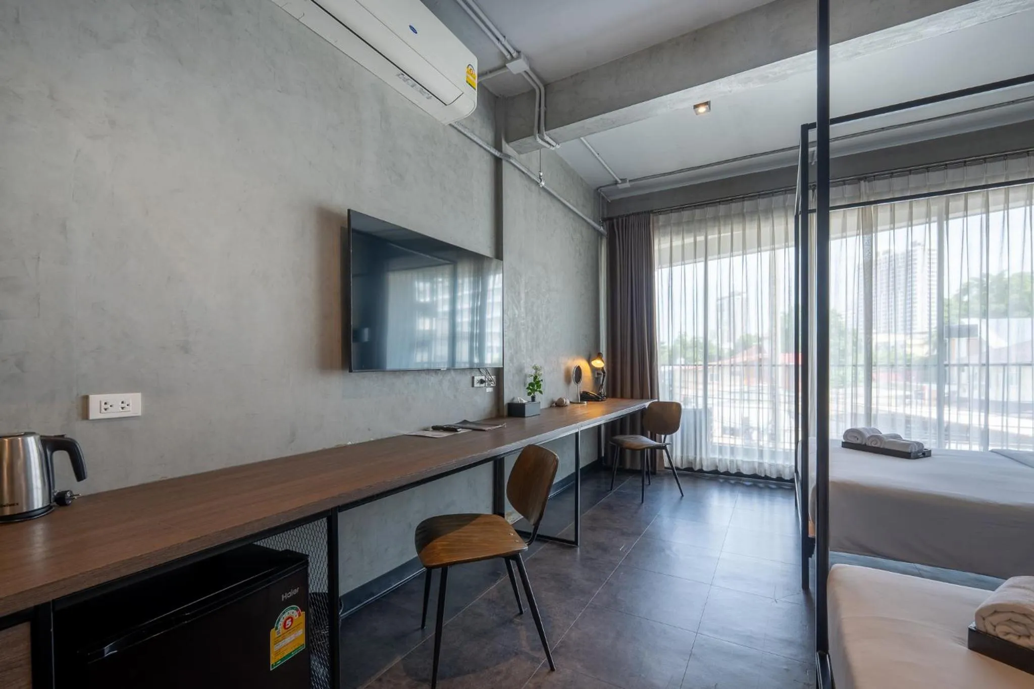 Bedroom in Palette The Ex Capital Hotel Bangkok