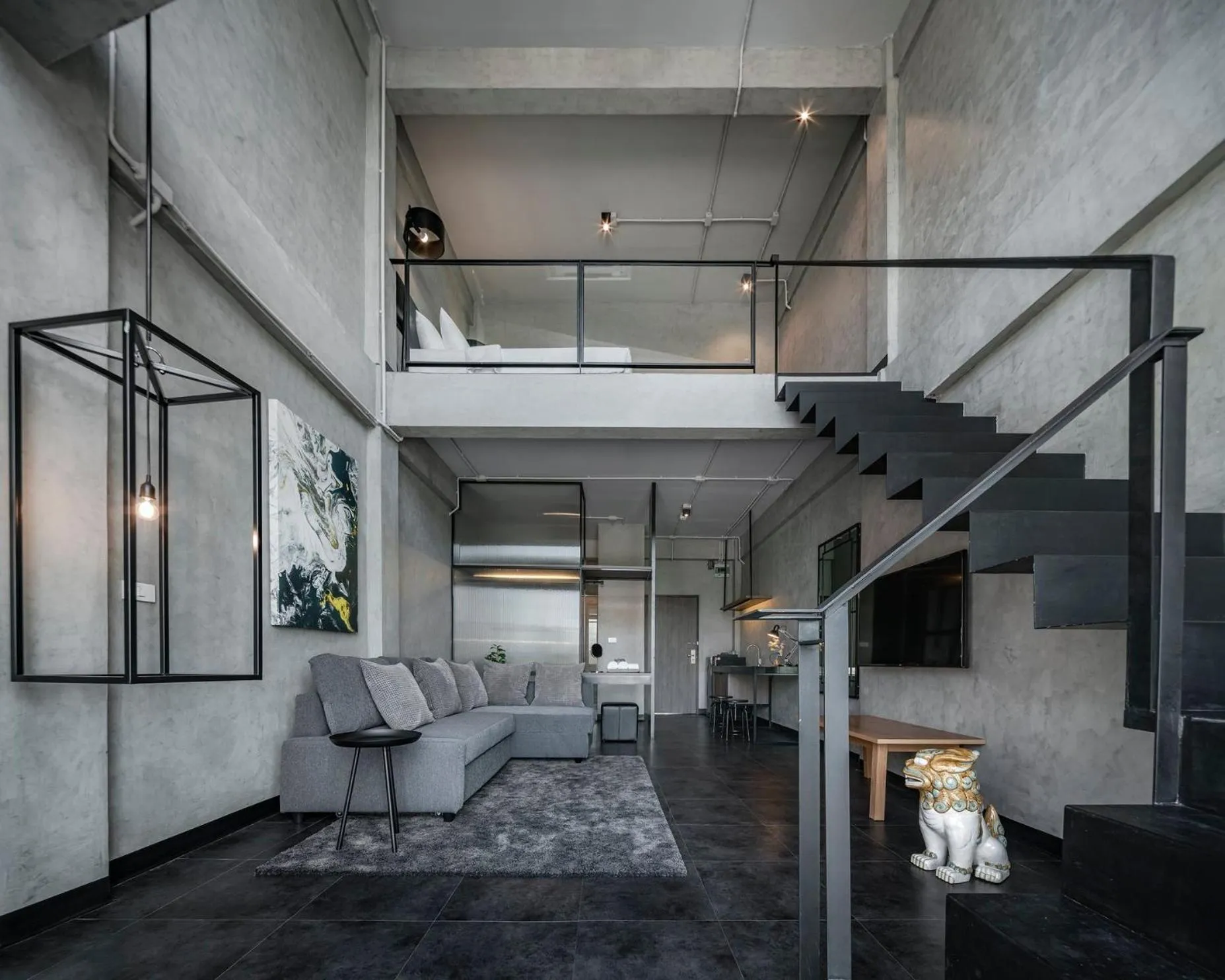 Duplex Studio in Palette The Ex Capital Hotel Bangkok