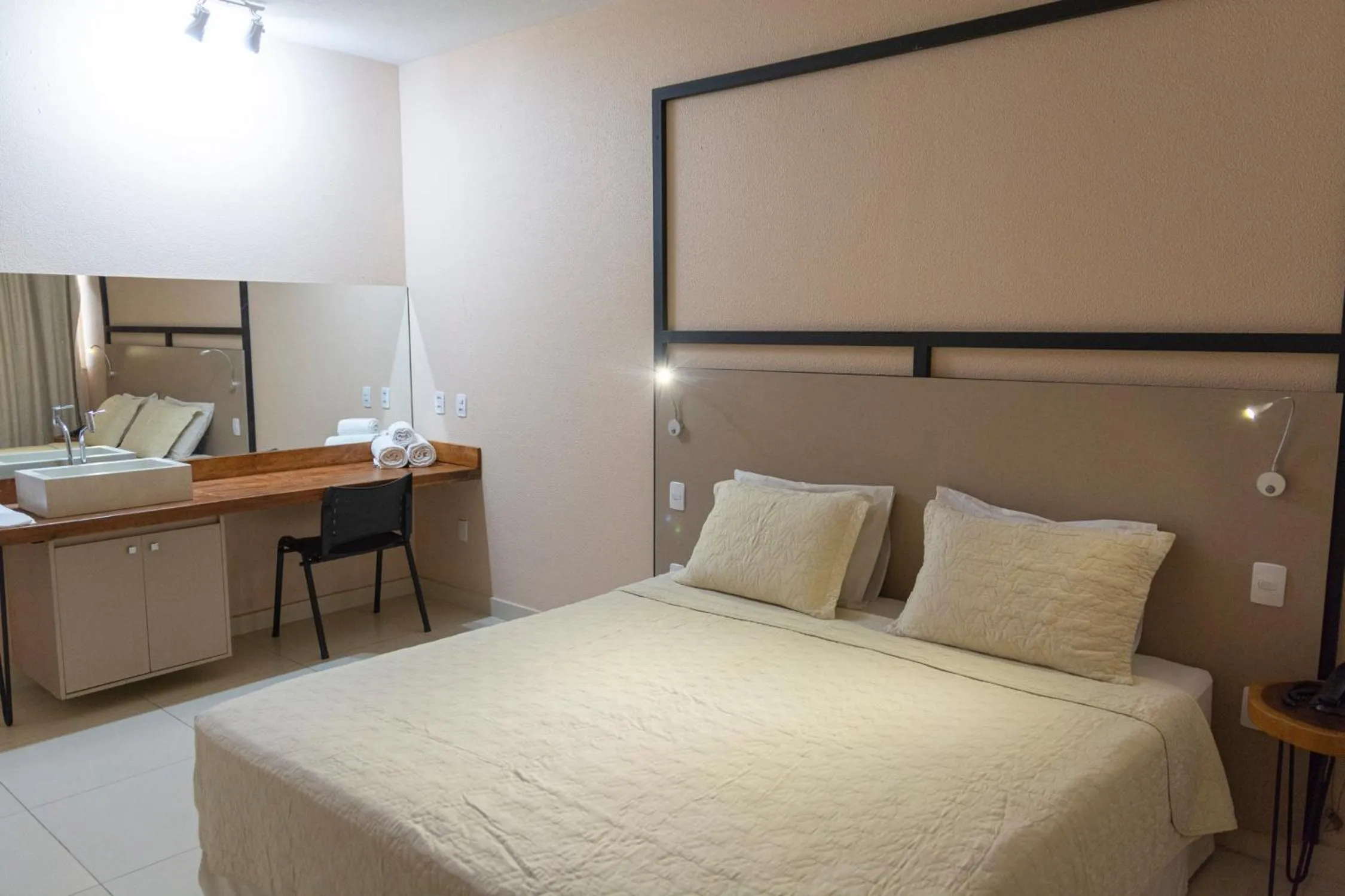 Bedroom, Bed in Arrey Fórmula Hotel - Teresina