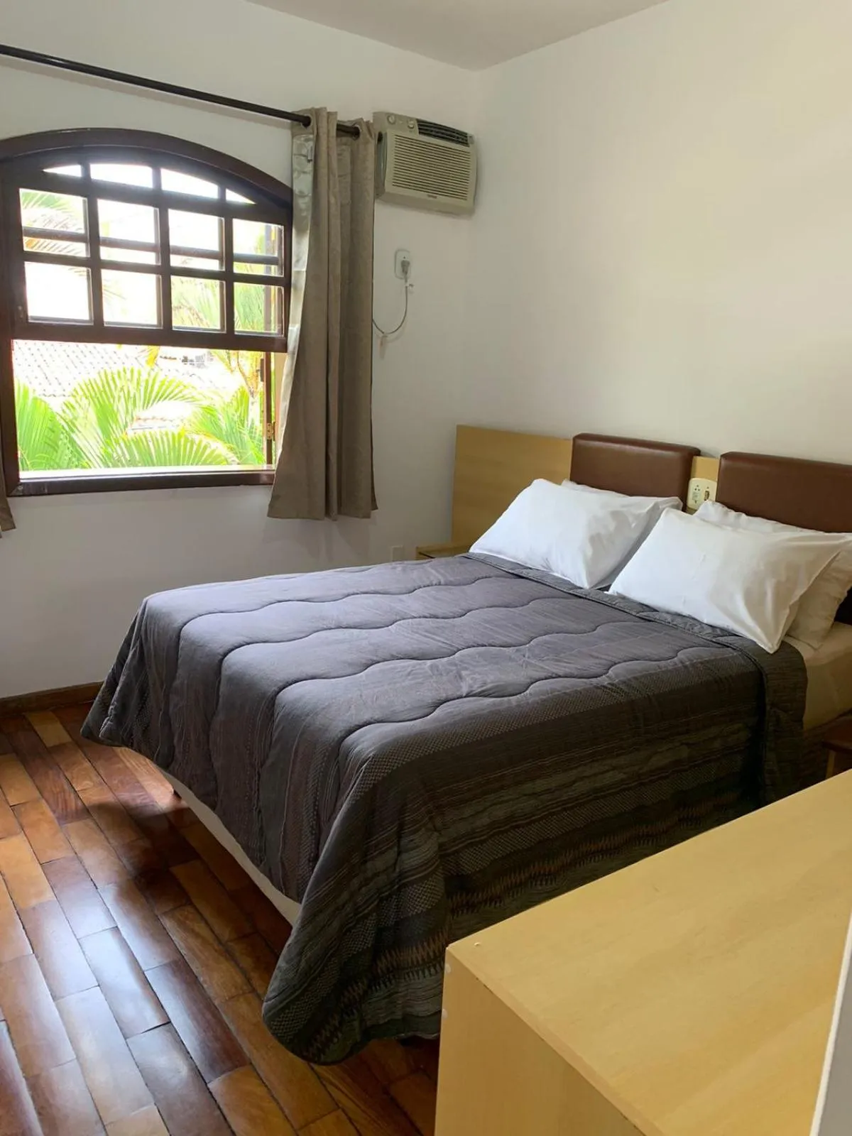 Bed in Pousada da Seresta