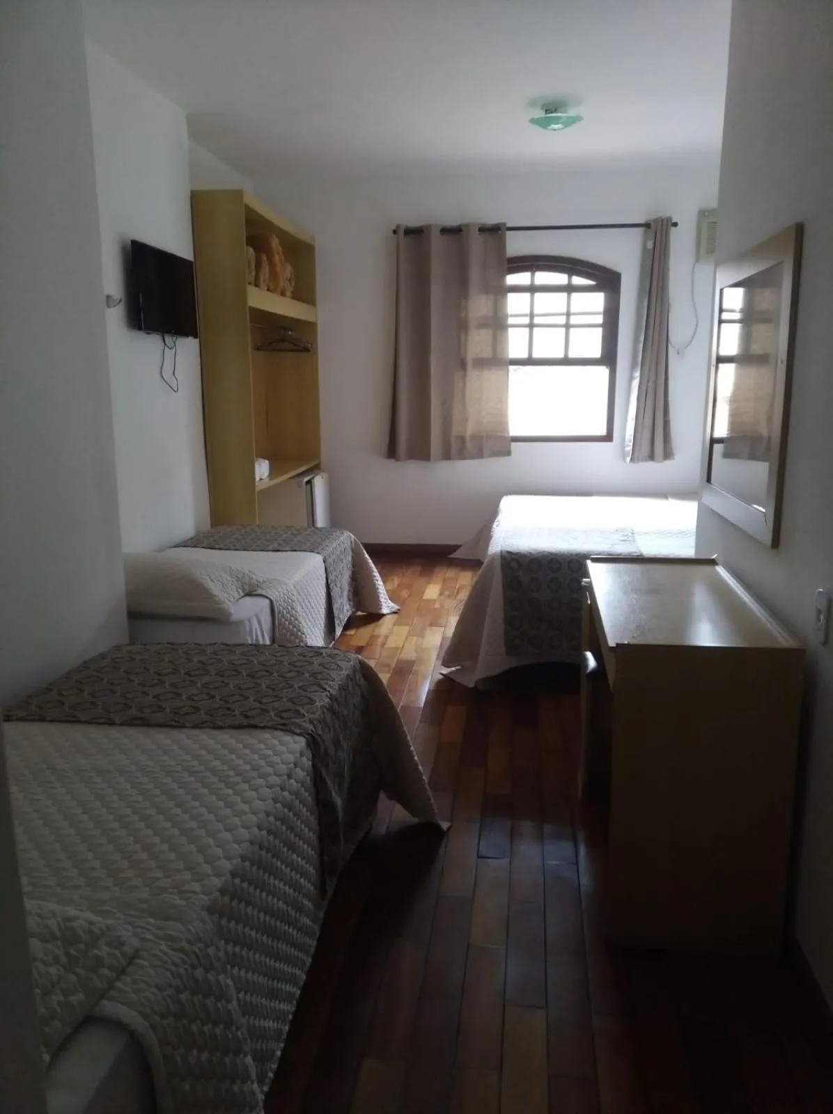 Bed in Pousada da Seresta